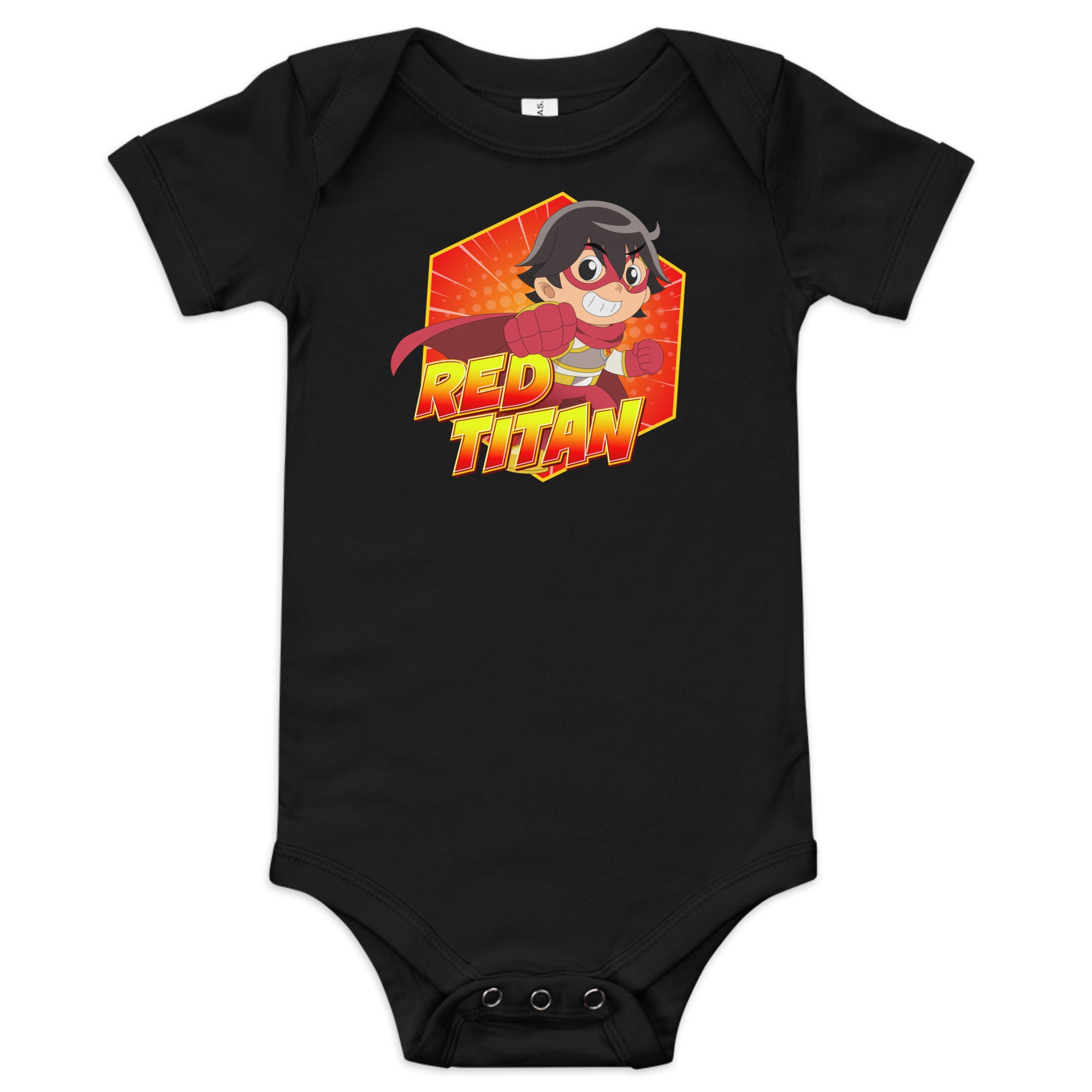 Ryan's World the Movie Red Titan Baby short sleeve one piece
