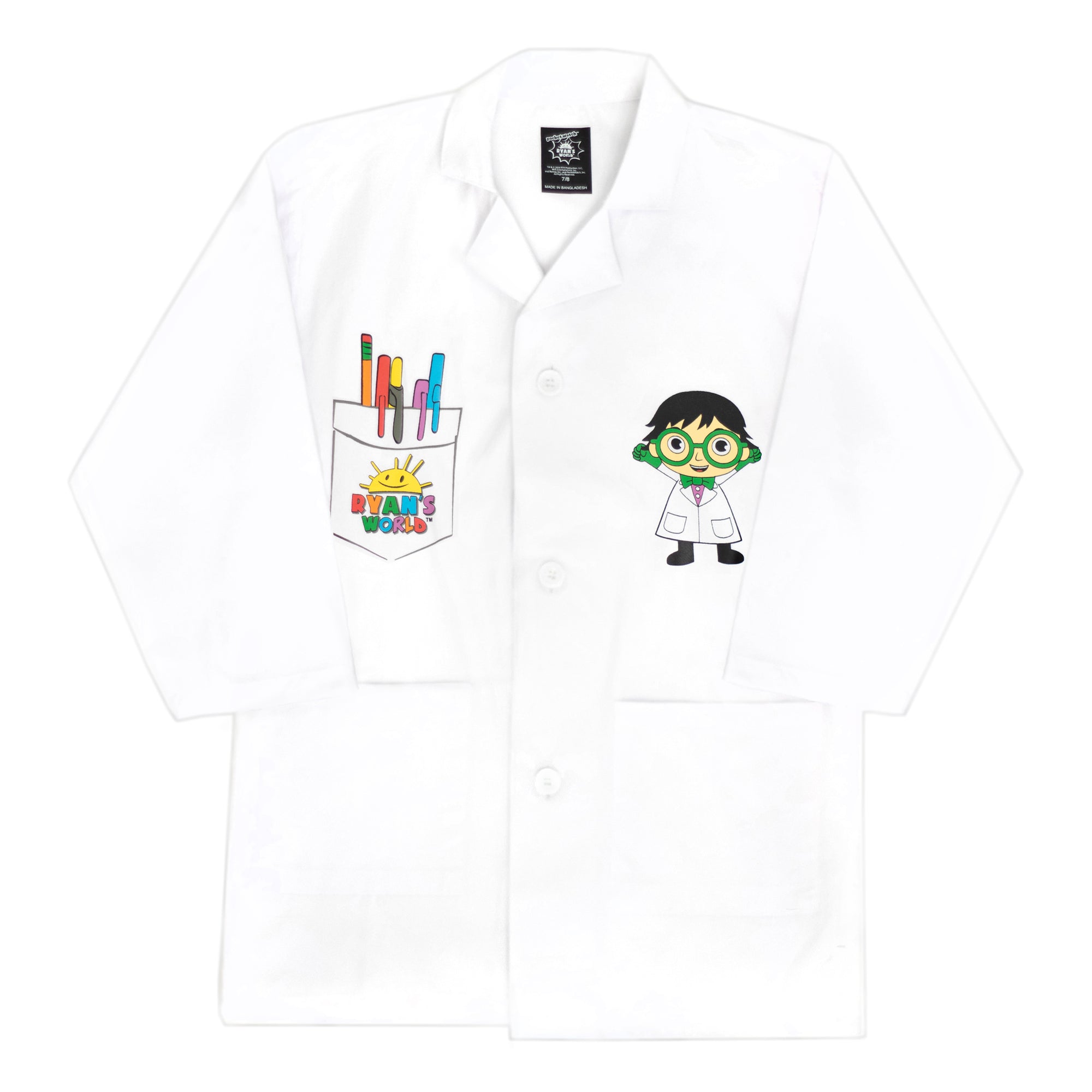 Ryan's world, kids lab jacket