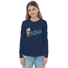 Load image into Gallery viewer, Go For Launch Youth Long Sleeve Tee
