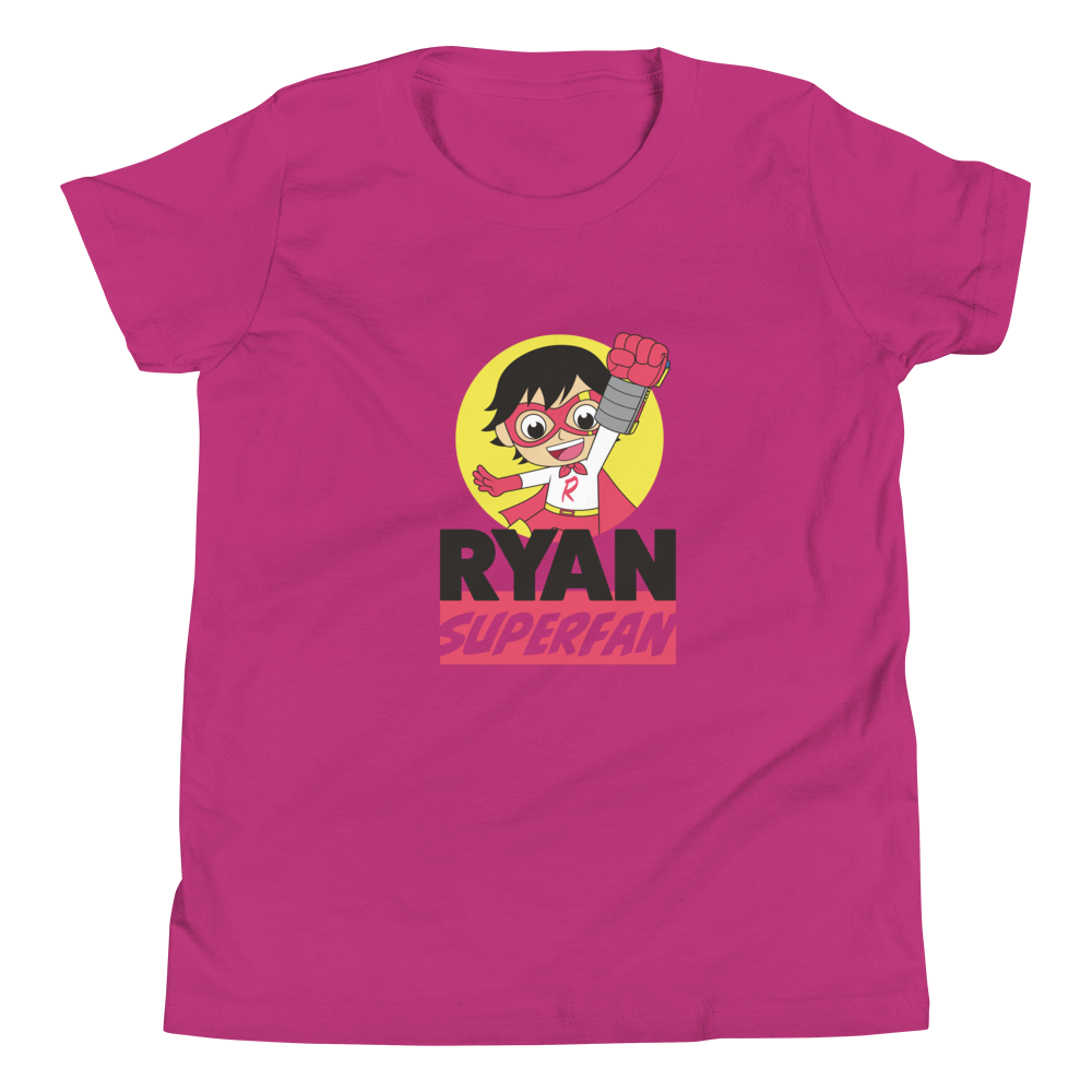 Ryan Super Fan Youth Short Sleeve T-Shirt