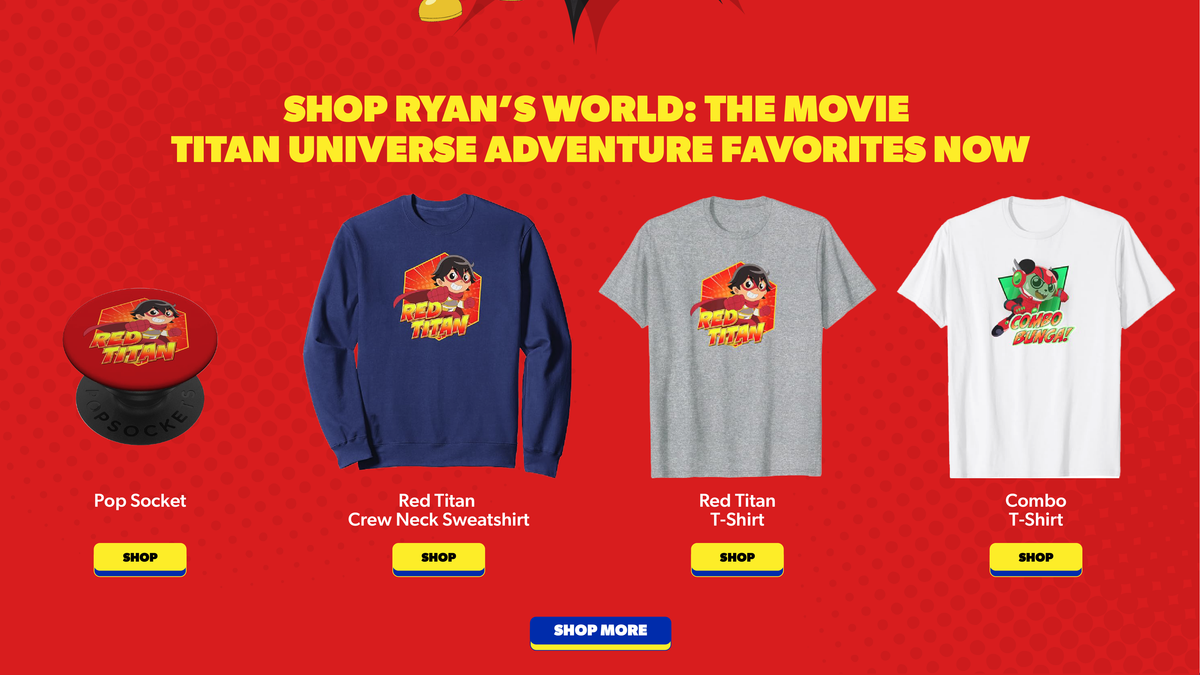 Ryan's World the Movie: Titan Universe – Ryan's World Shop