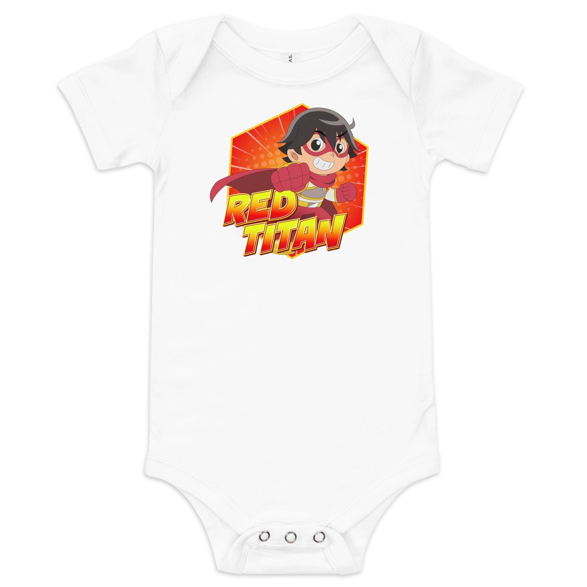 Ryan's World the Movie Red Titan Baby short sleeve one piece