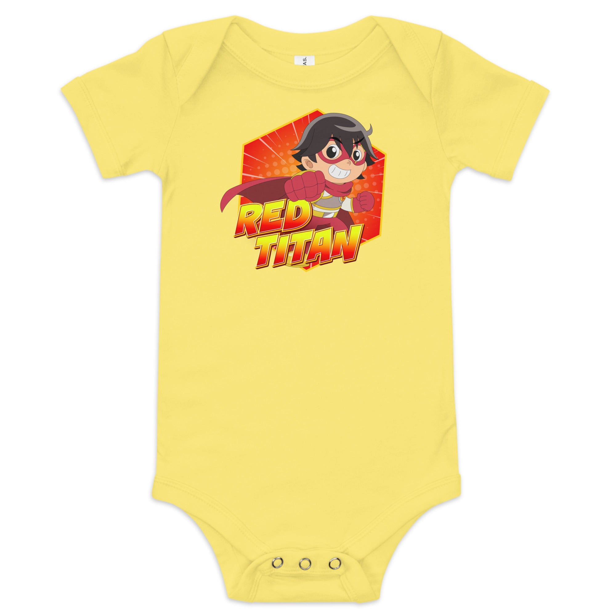 Ryan's World the Movie Red Titan Baby short sleeve one piece