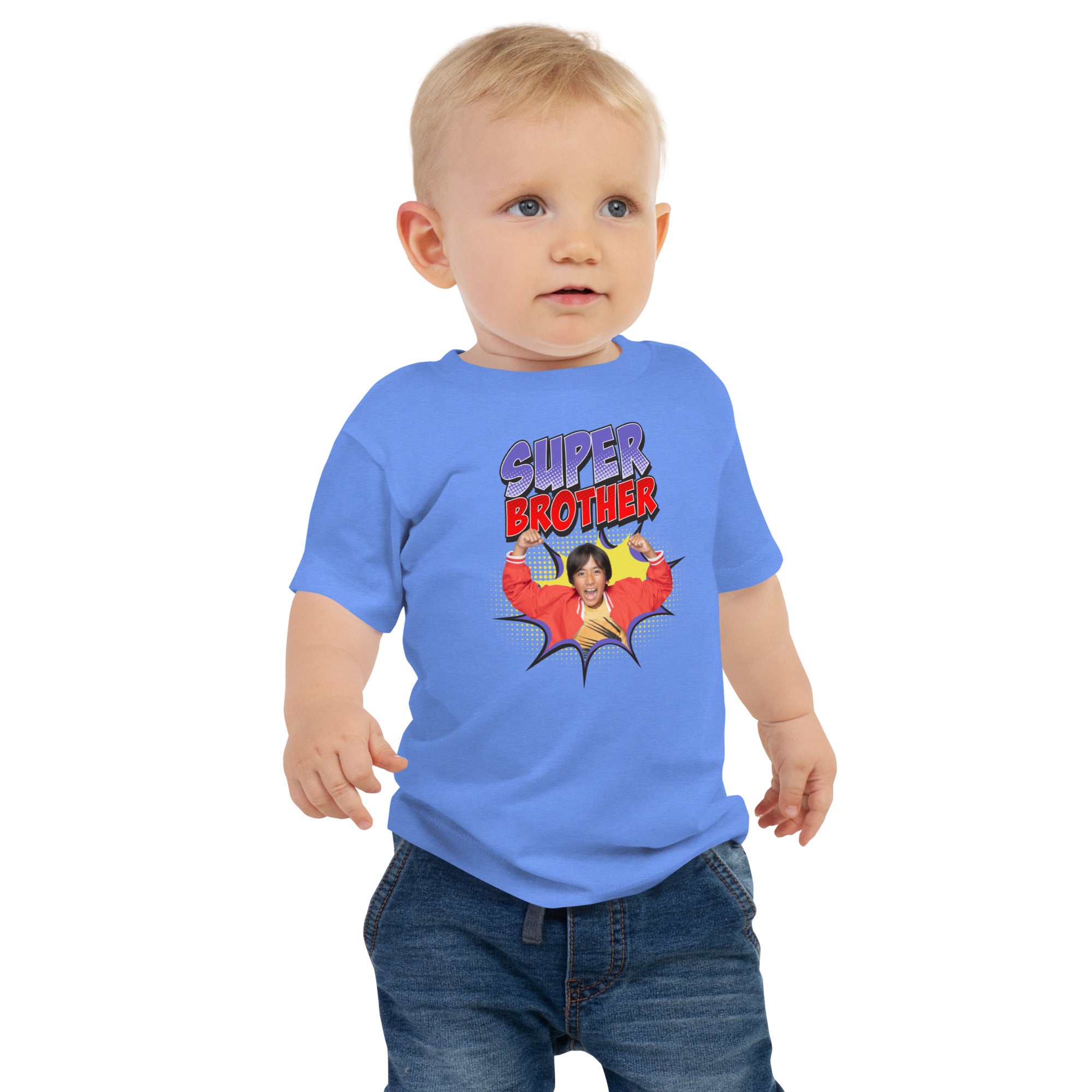 Ryan's World the Movie Super Brother Baby Jersey Short Sleeve Tee