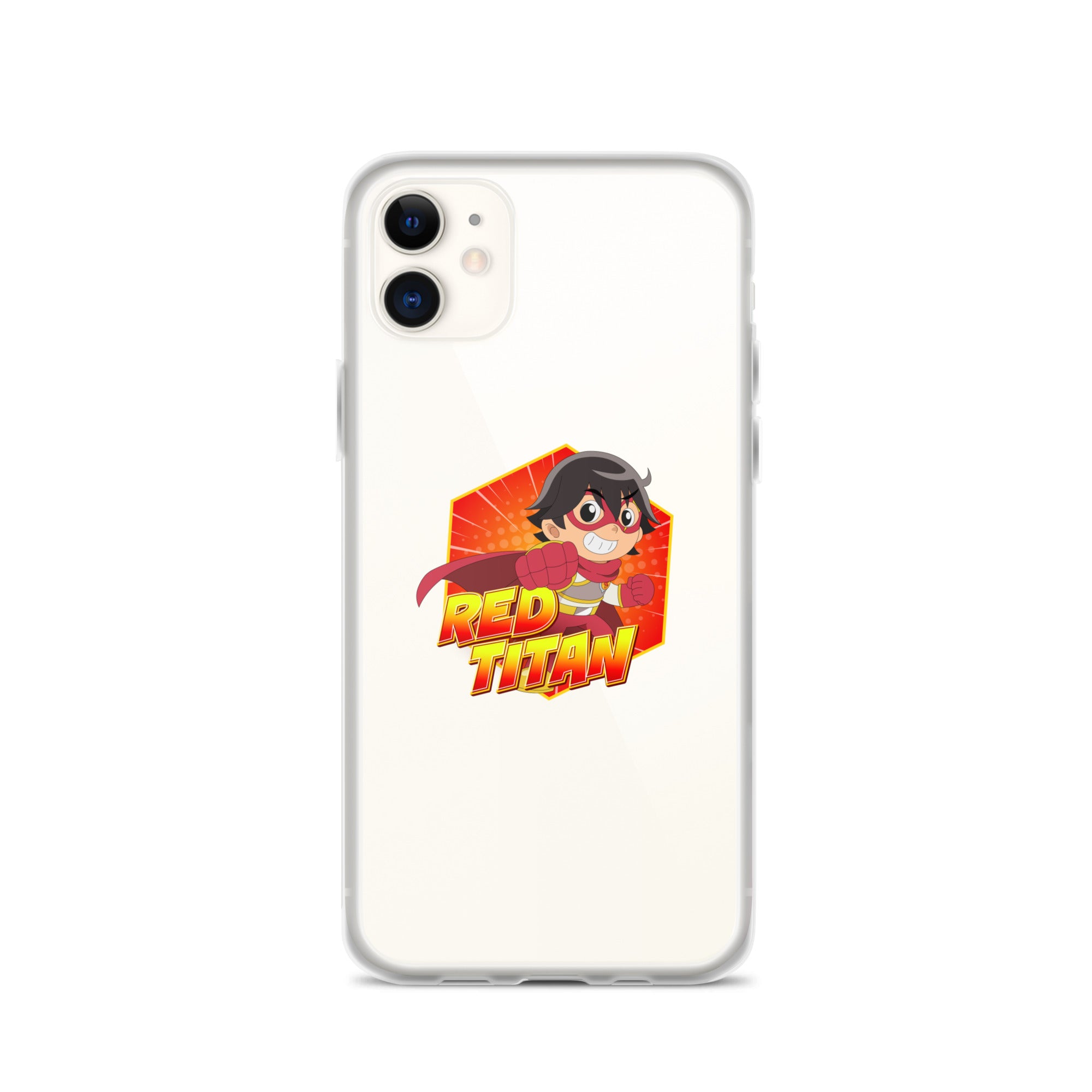 Ryan's World the Movie Red Titan Clear Case for iPhone®