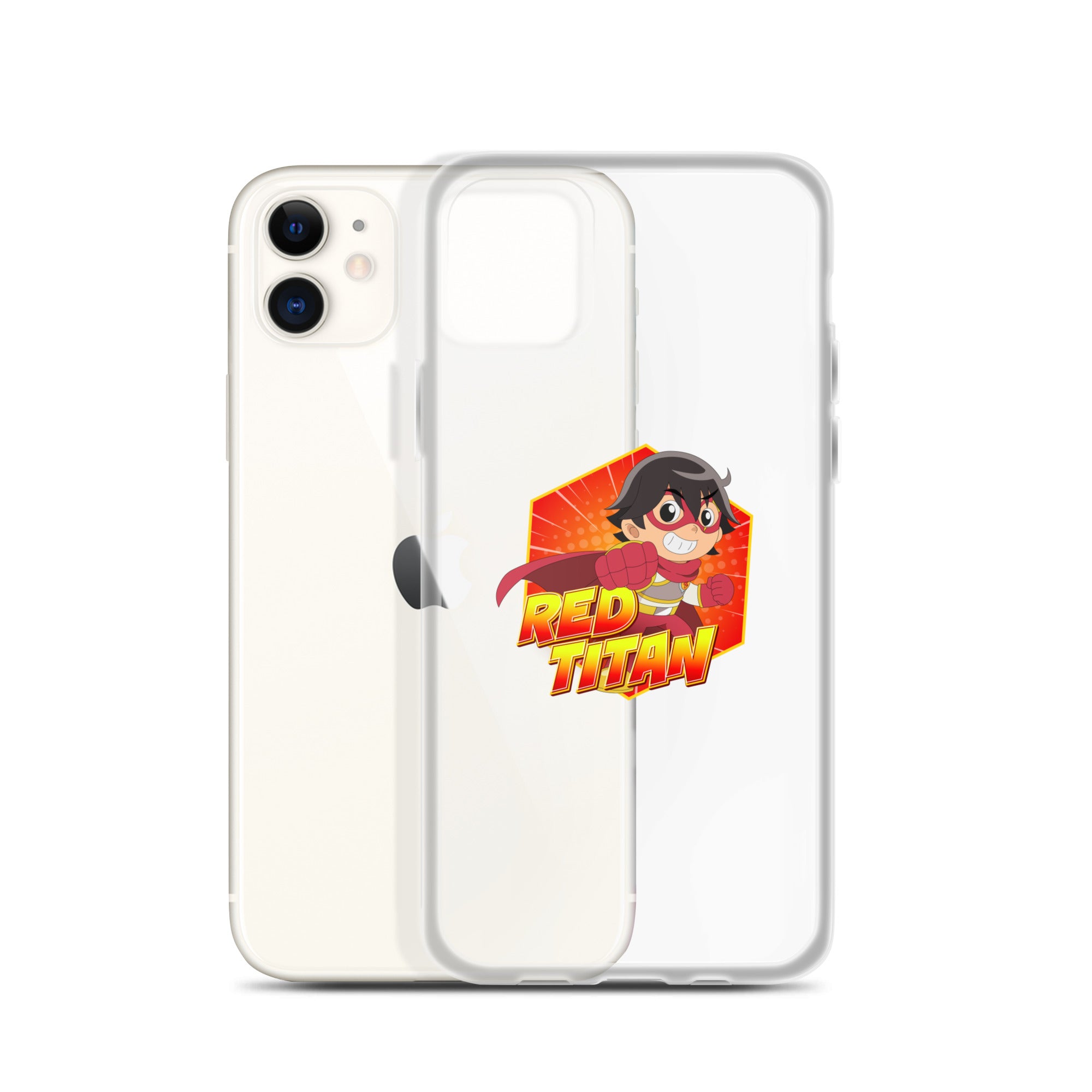 Ryan's World the Movie Red Titan Clear Case for iPhone®