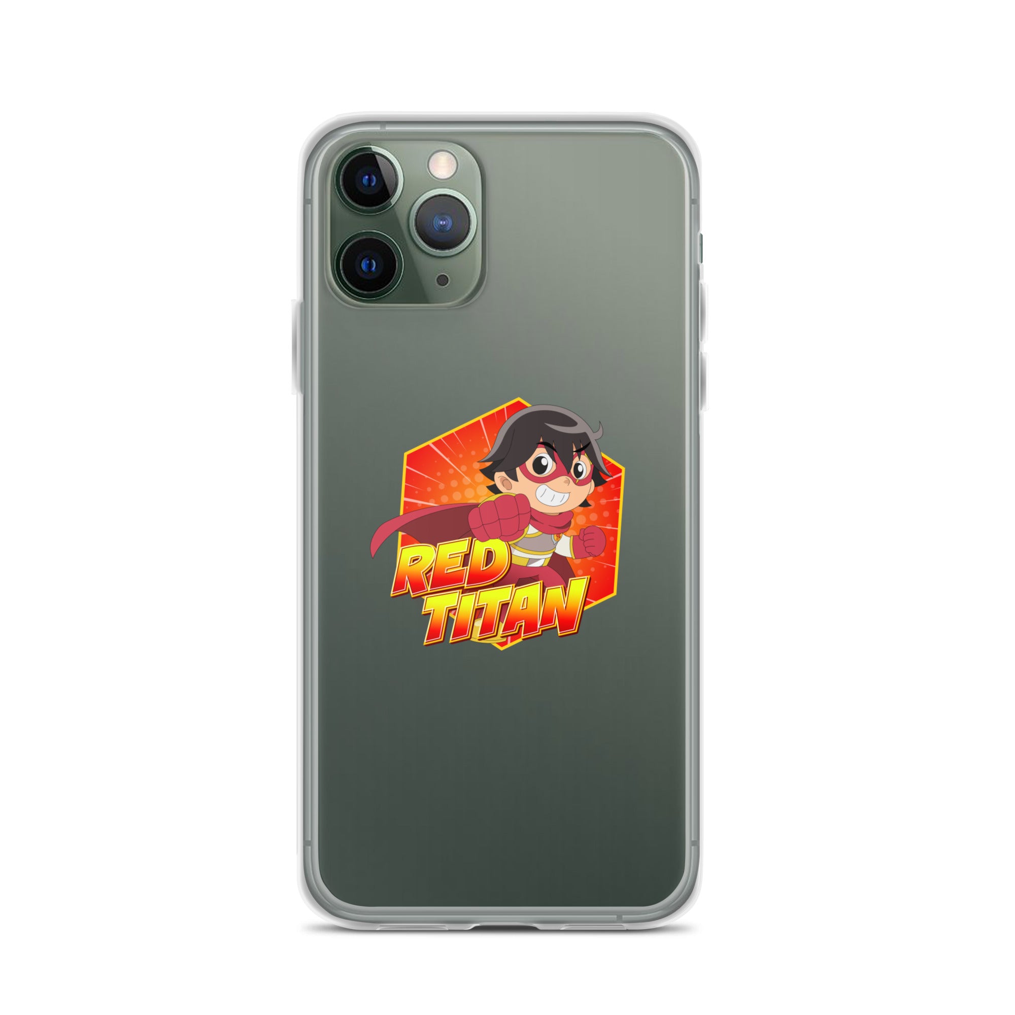 Ryan's World the Movie Red Titan Clear Case for iPhone®