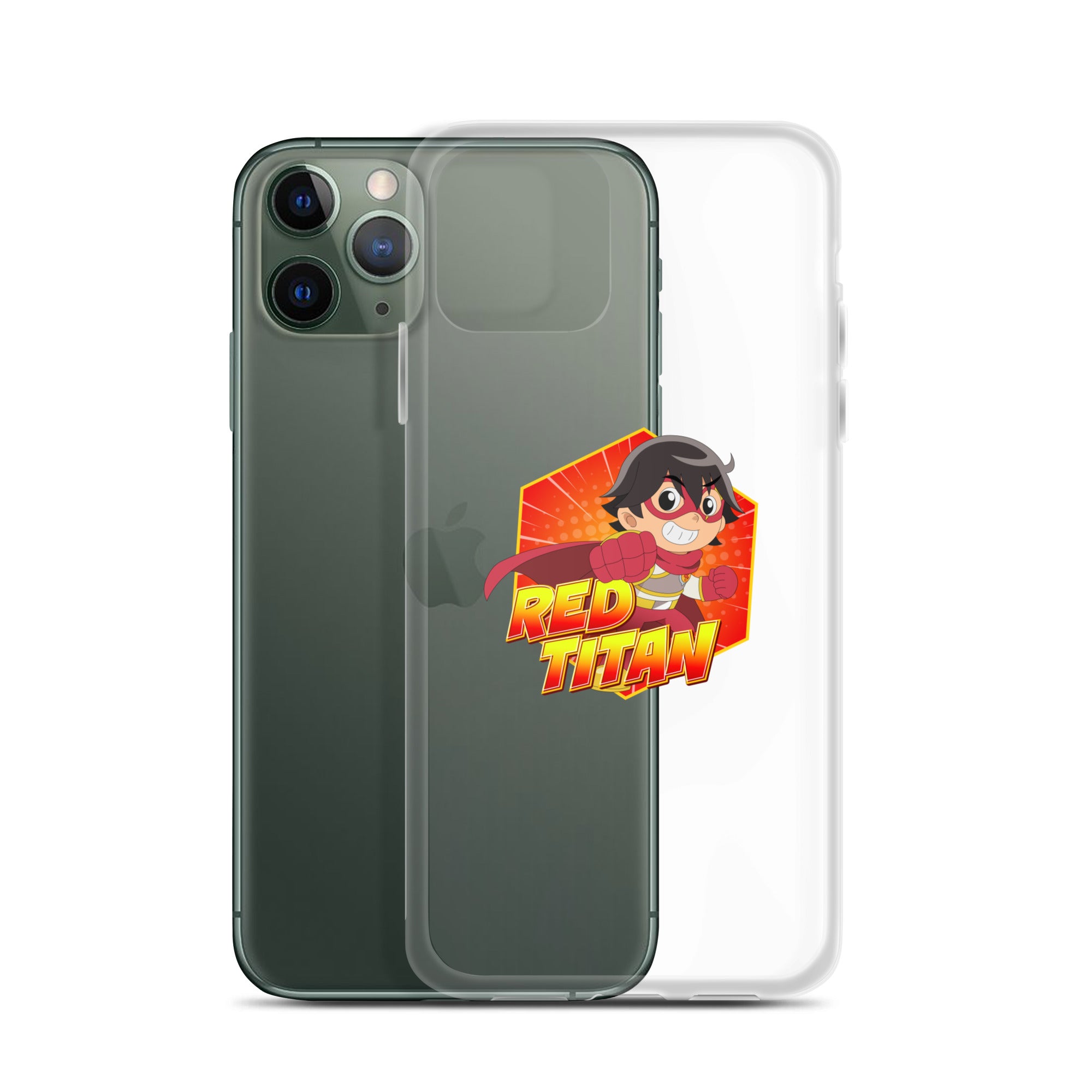 Ryan's World the Movie Red Titan Clear Case for iPhone®