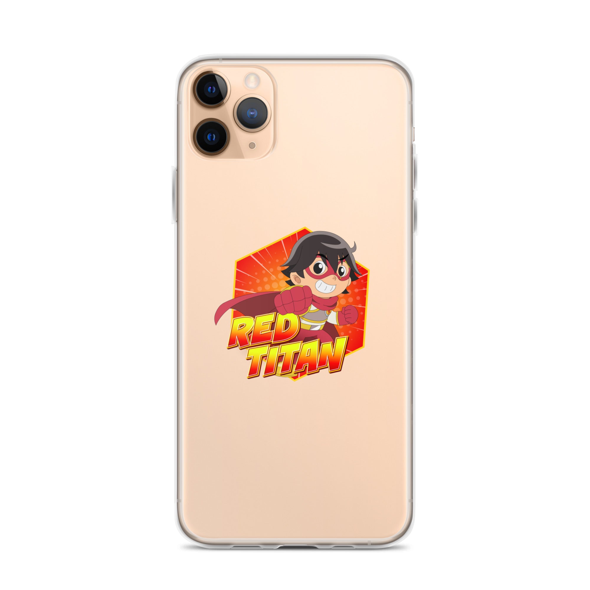 Ryan's World the Movie Red Titan Clear Case for iPhone®