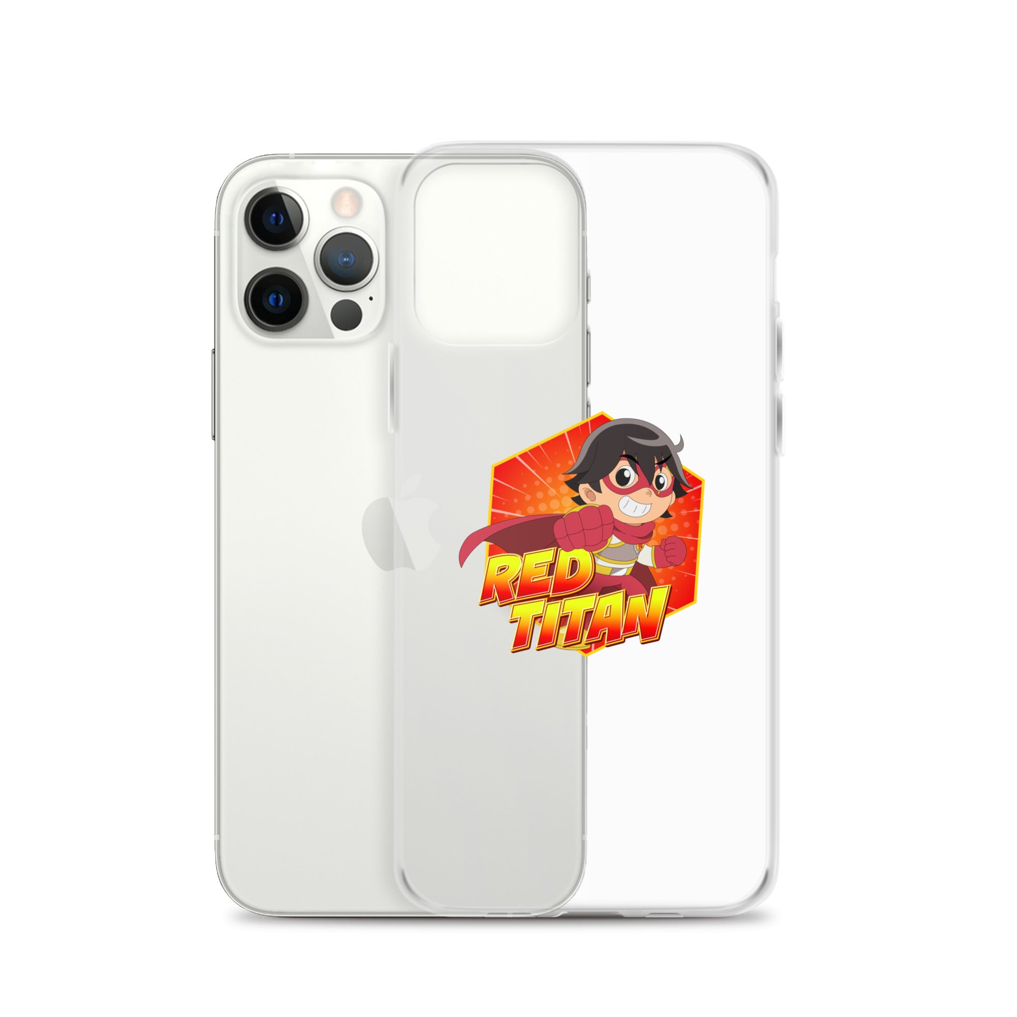 Ryan's World the Movie Red Titan Clear Case for iPhone®