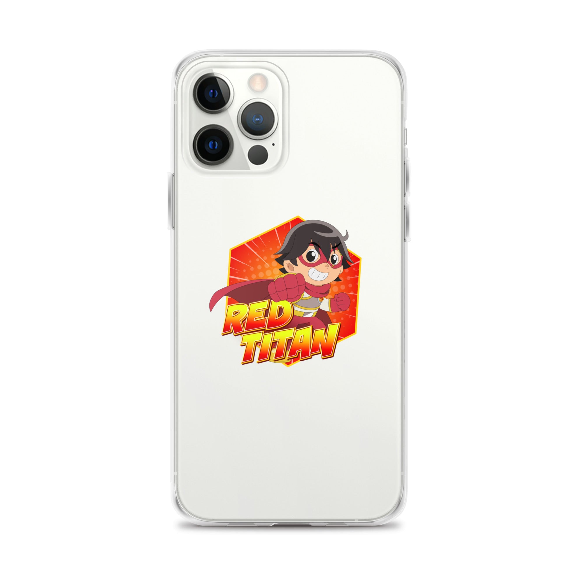 Ryan's World the Movie Red Titan Clear Case for iPhone®