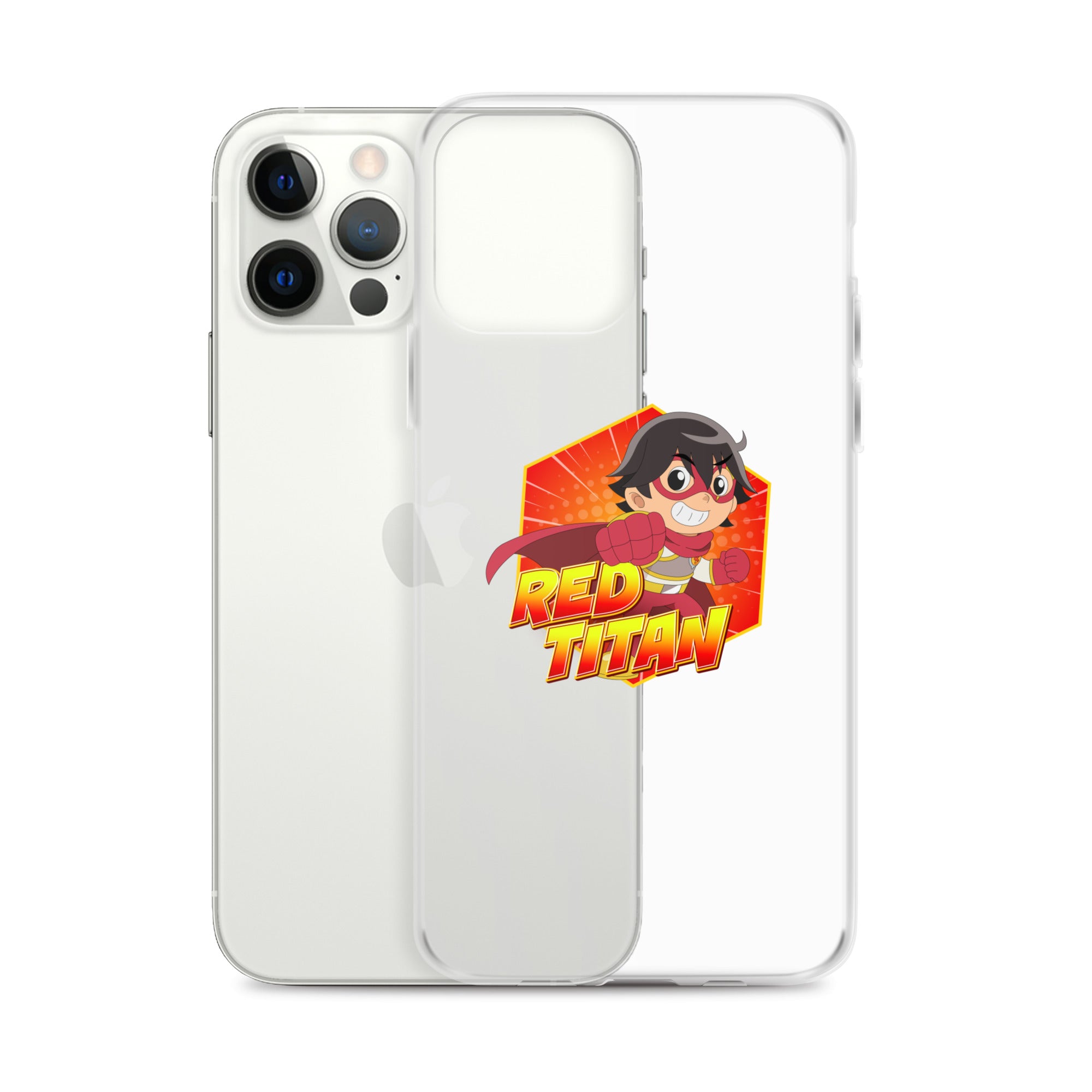 Ryan's World the Movie Red Titan Clear Case for iPhone®