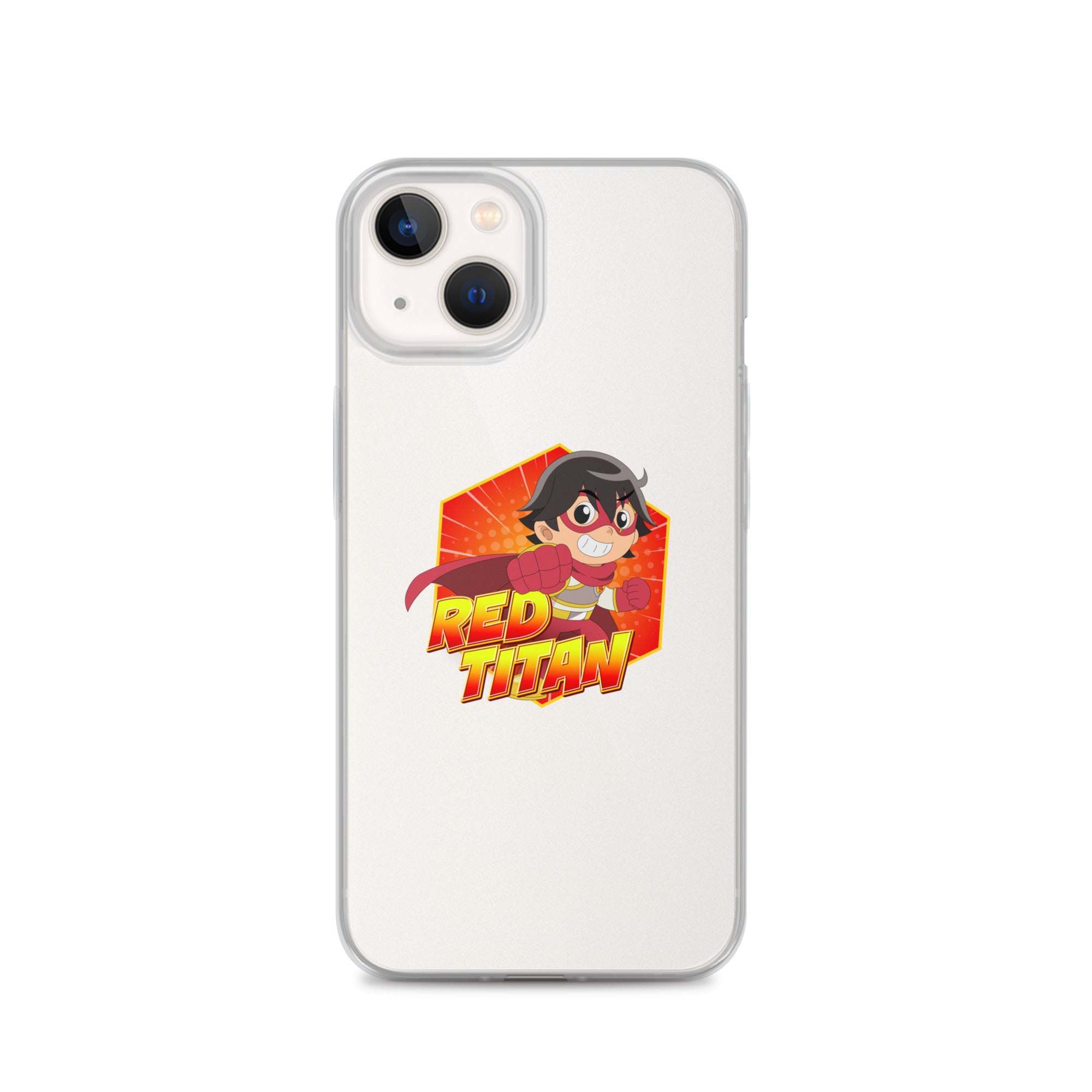 Ryan's World the Movie Red Titan Clear Case for iPhone®