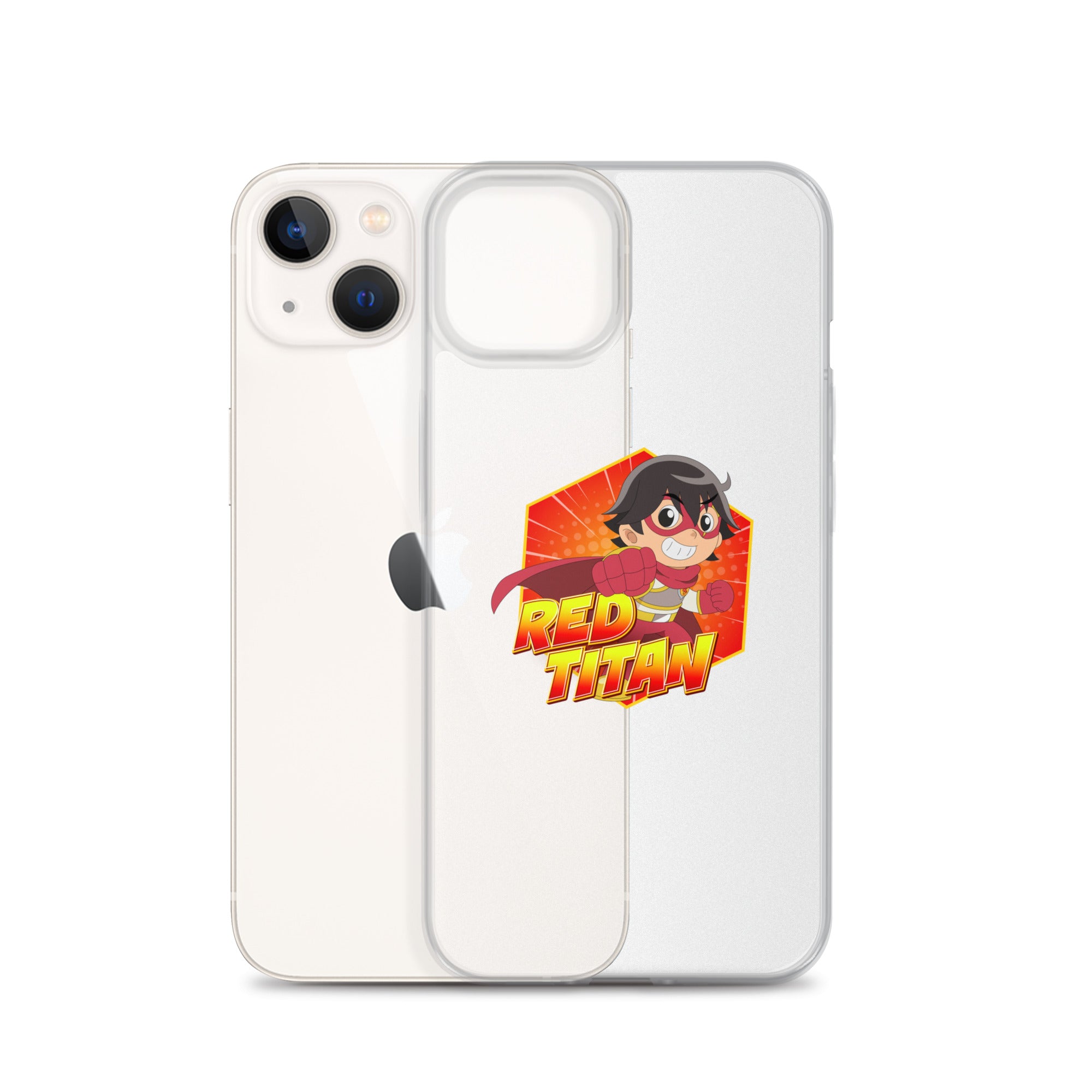 Ryan's World the Movie Red Titan Clear Case for iPhone®