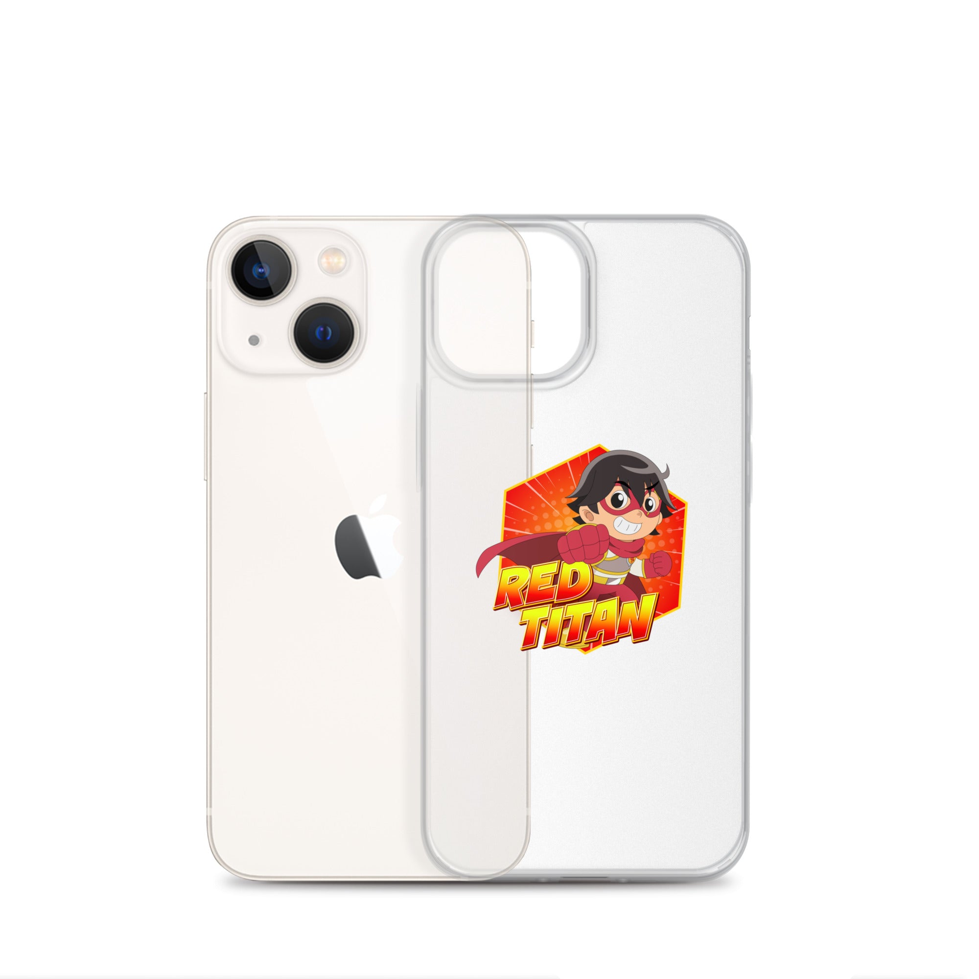 Ryan's World the Movie Red Titan Clear Case for iPhone®