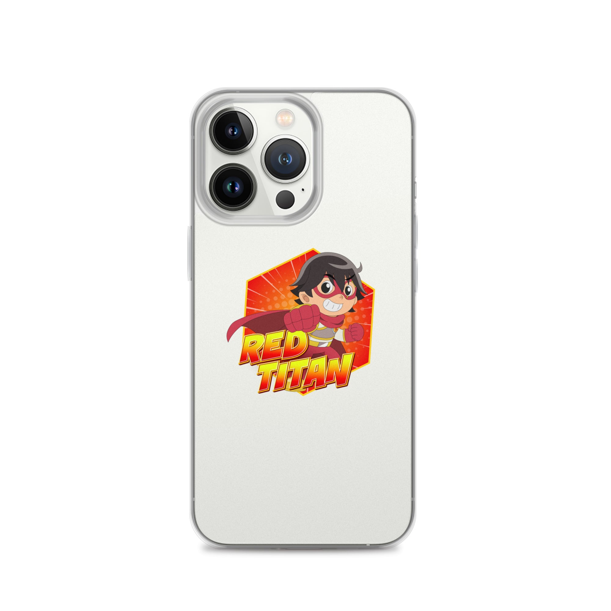 Ryan's World the Movie Red Titan Clear Case for iPhone®