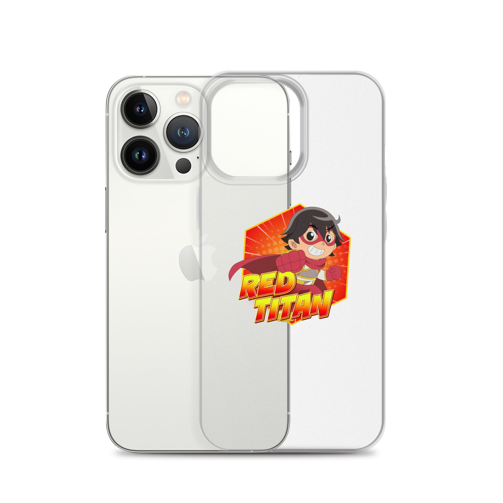 Ryan's World the Movie Red Titan Clear Case for iPhone®