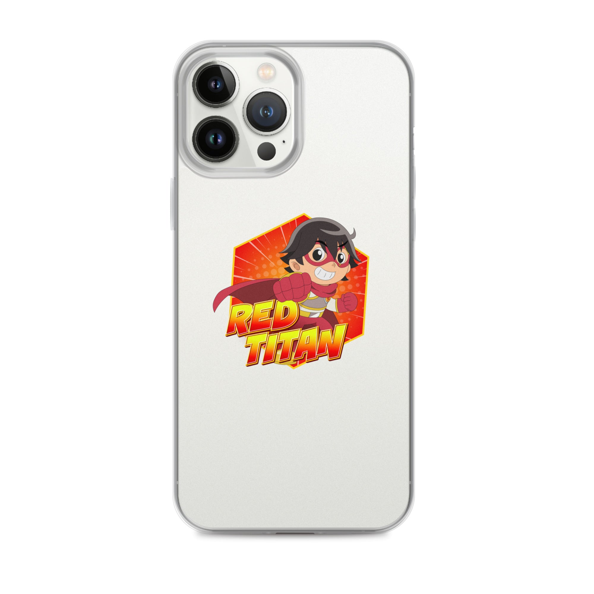 Ryan's World the Movie Red Titan Clear Case for iPhone®