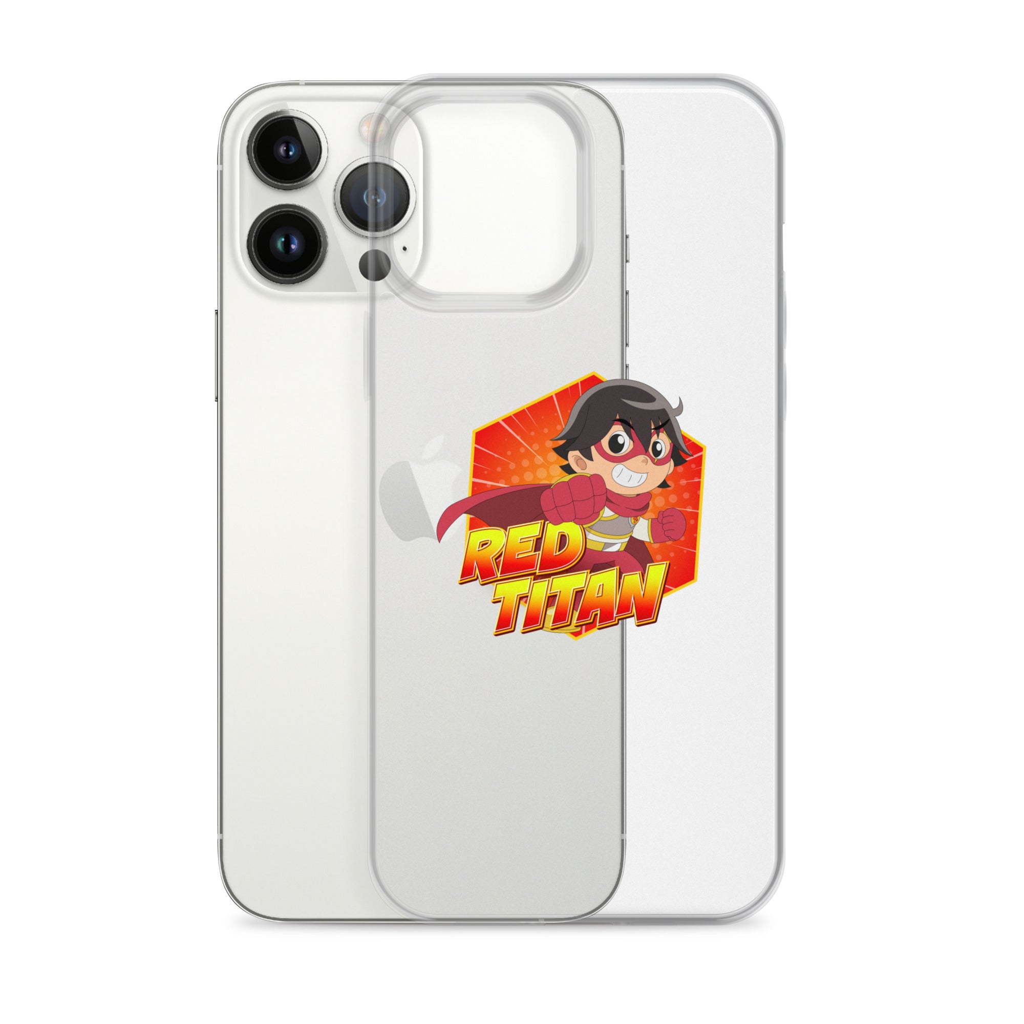 Ryan's World the Movie Red Titan Clear Case for iPhone®