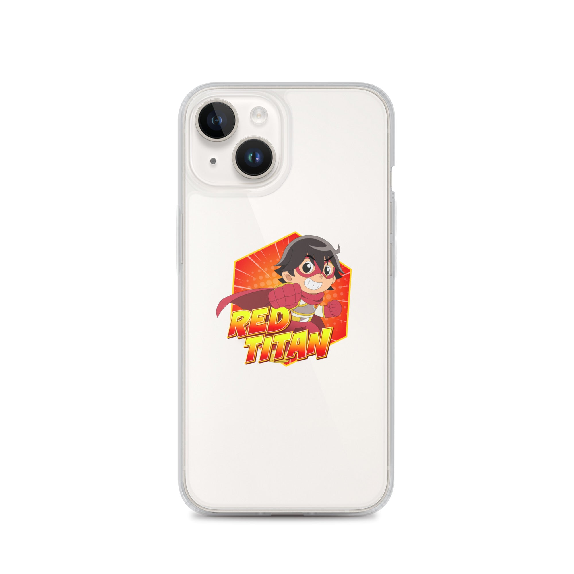 Ryan's World the Movie Red Titan Clear Case for iPhone®