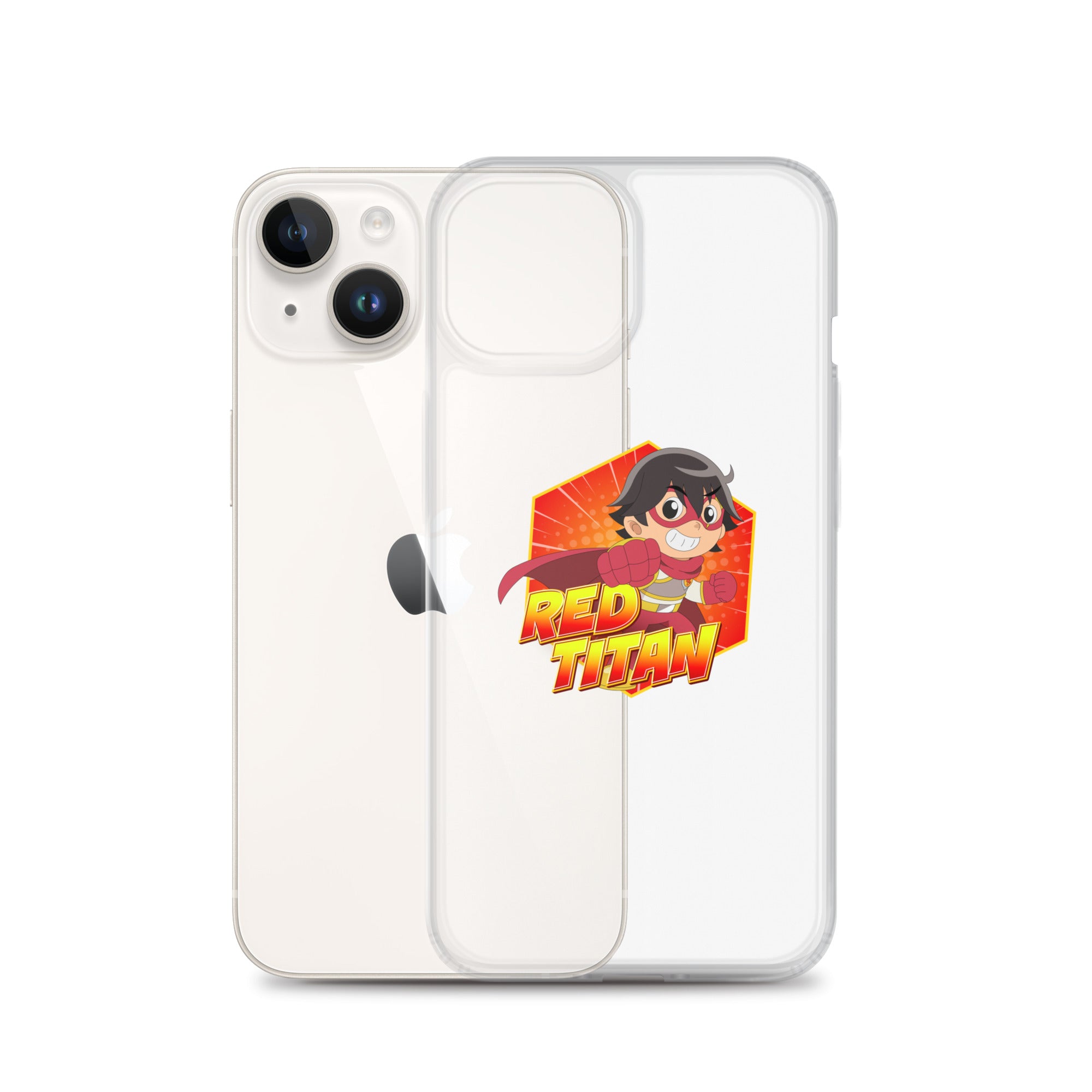 Ryan's World the Movie Red Titan Clear Case for iPhone®