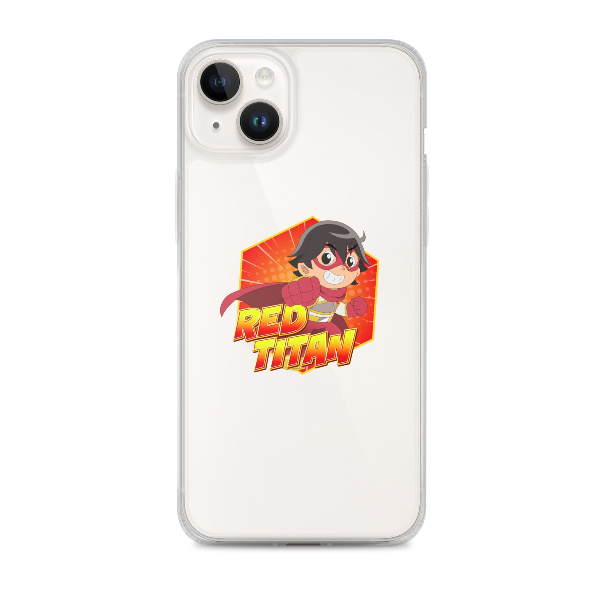 Ryan's World the Movie Red Titan Clear Case for iPhone®