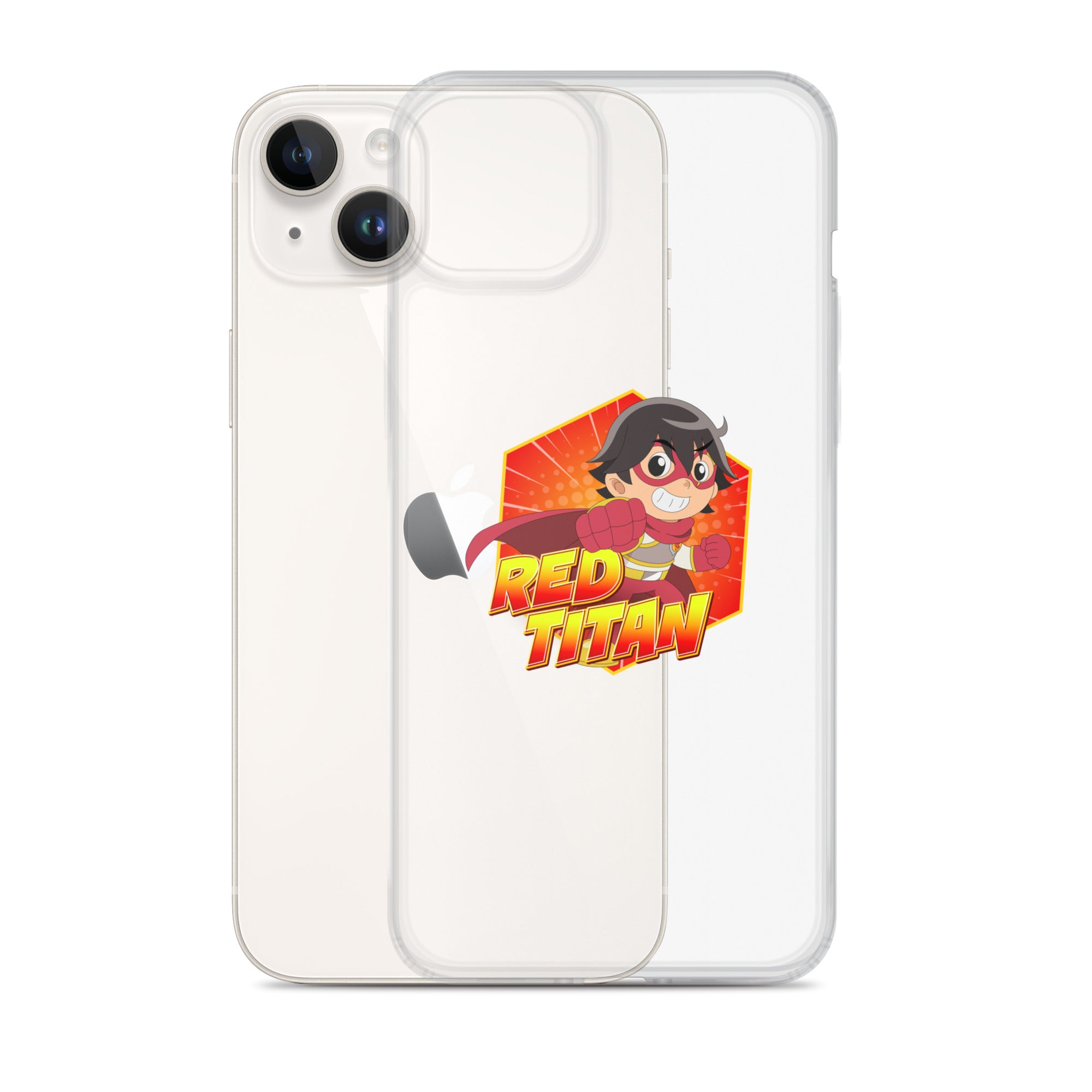 Ryan's World the Movie Red Titan Clear Case for iPhone®