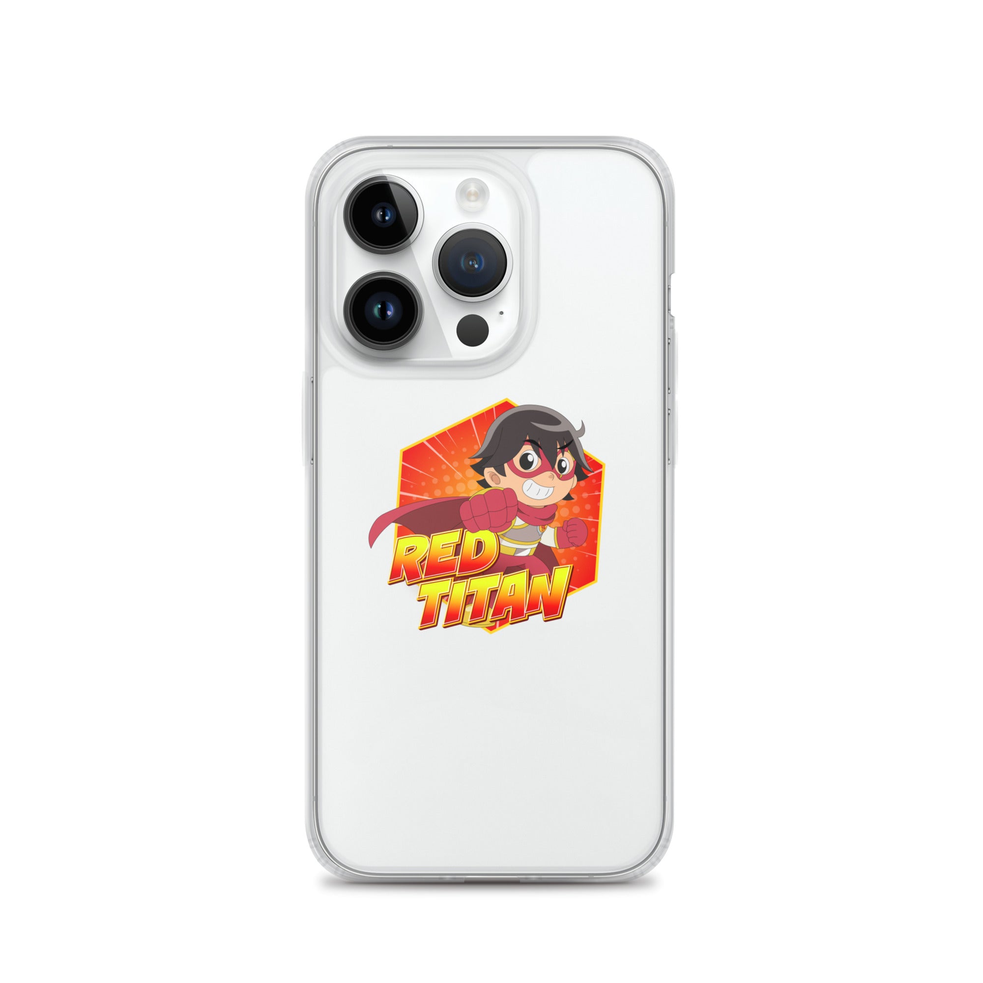 Ryan's World the Movie Red Titan Clear Case for iPhone®