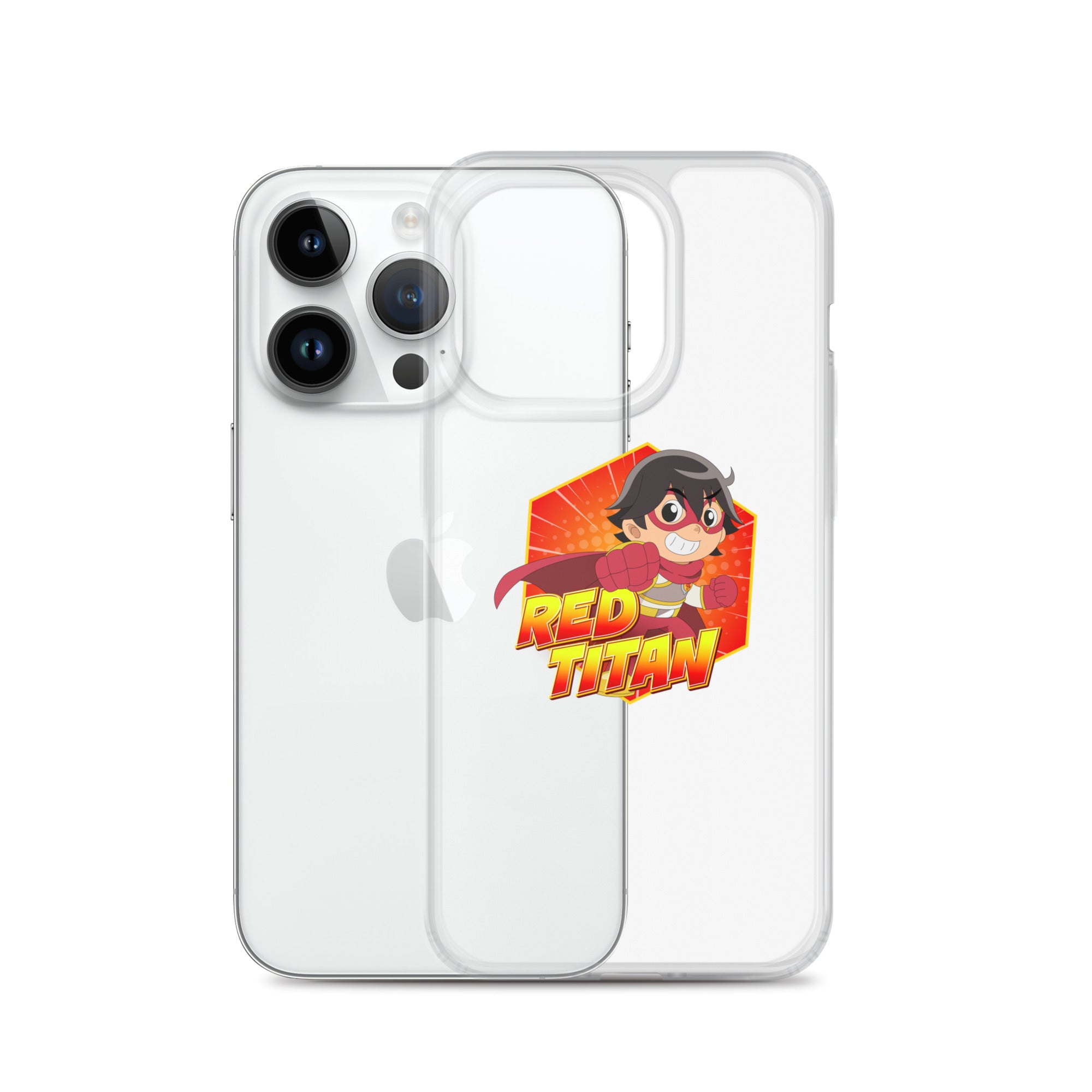 Ryan's World the Movie Red Titan Clear Case for iPhone®