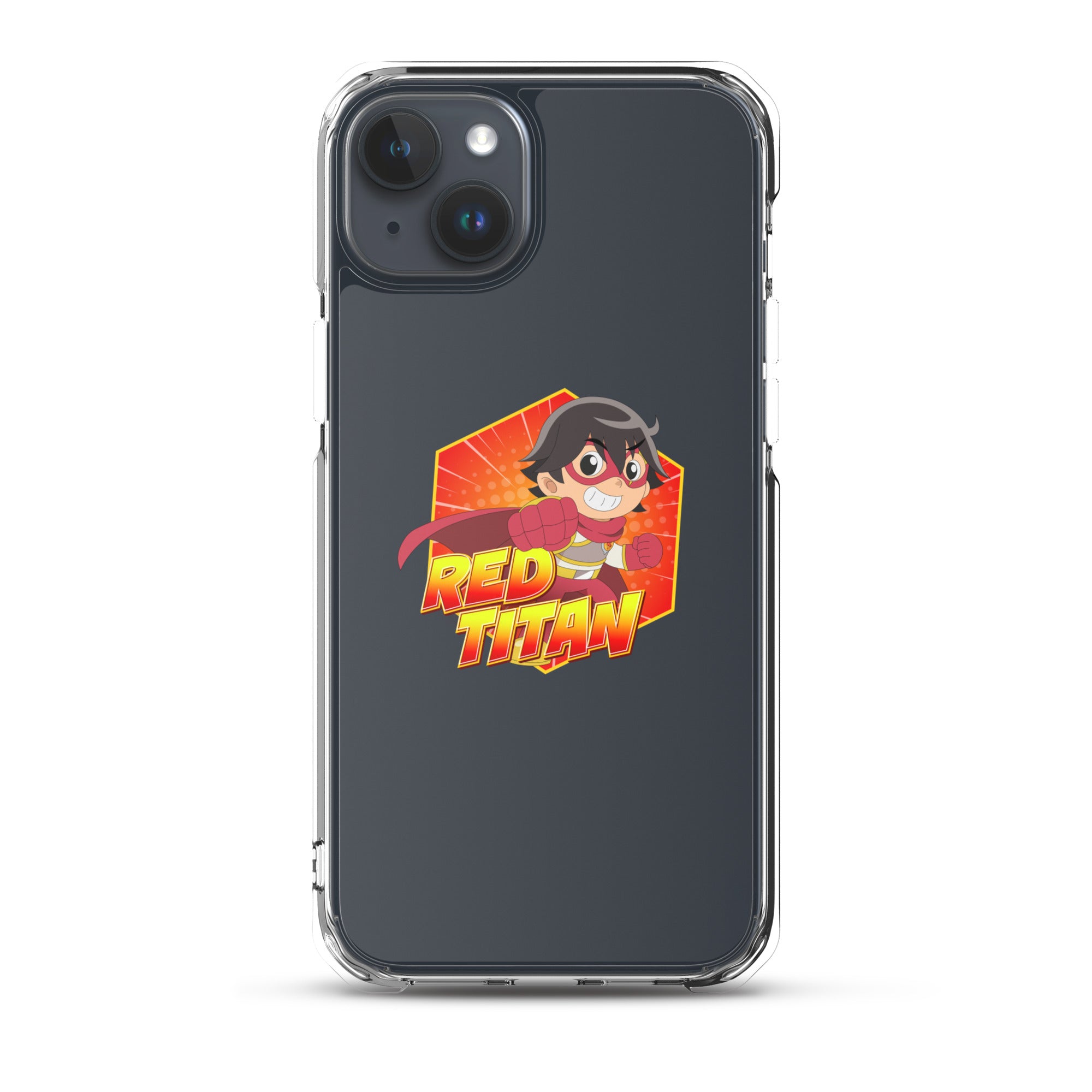 Ryan's World the Movie Red Titan Clear Case for iPhone®