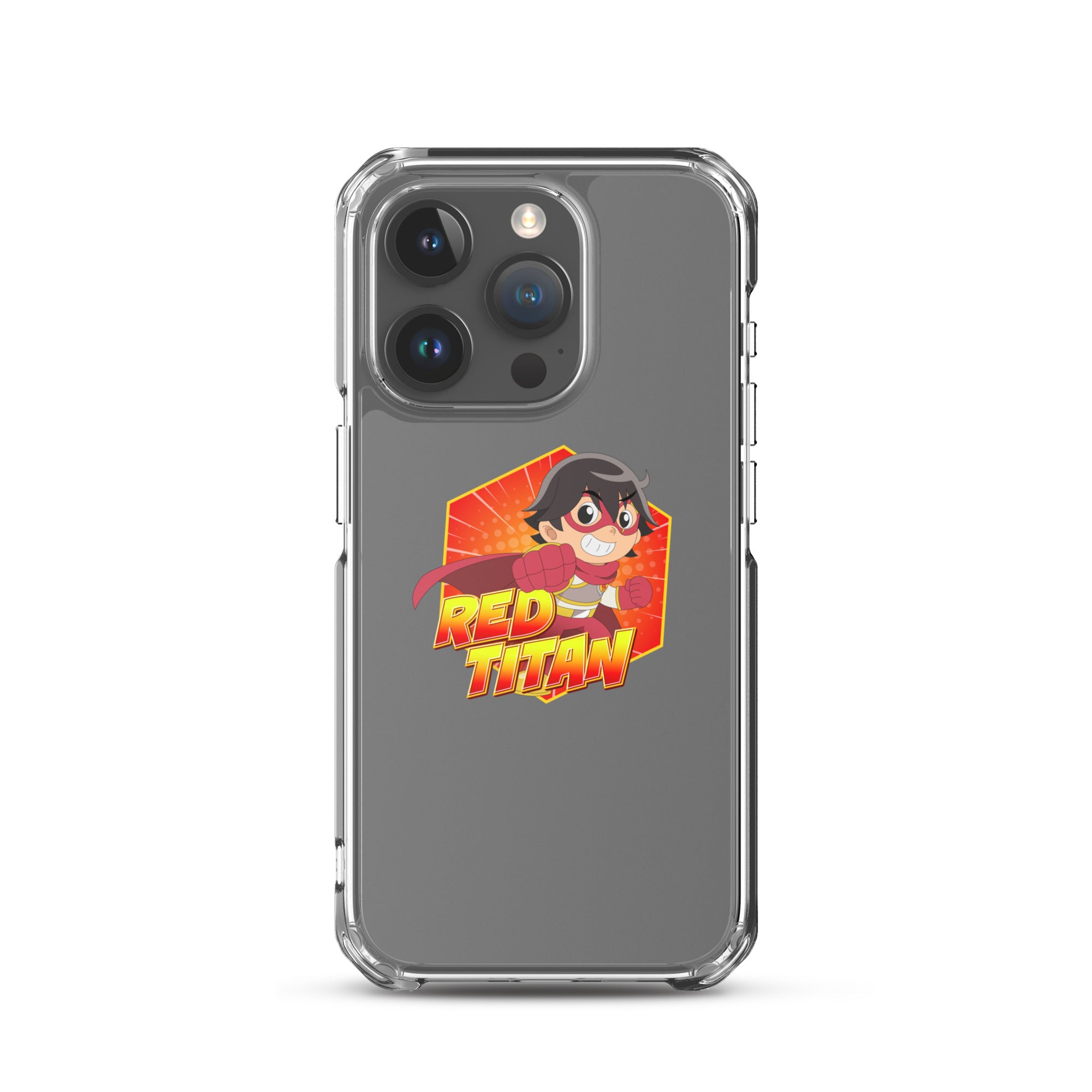 Ryan's World the Movie Red Titan Clear Case for iPhone®