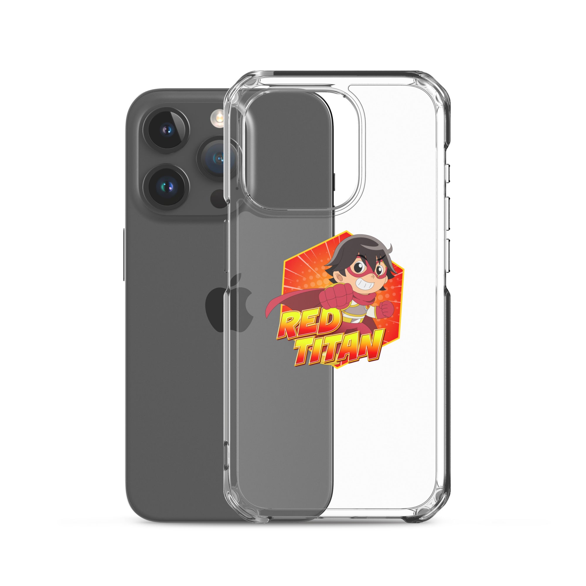 Ryan's World the Movie Red Titan Clear Case for iPhone®