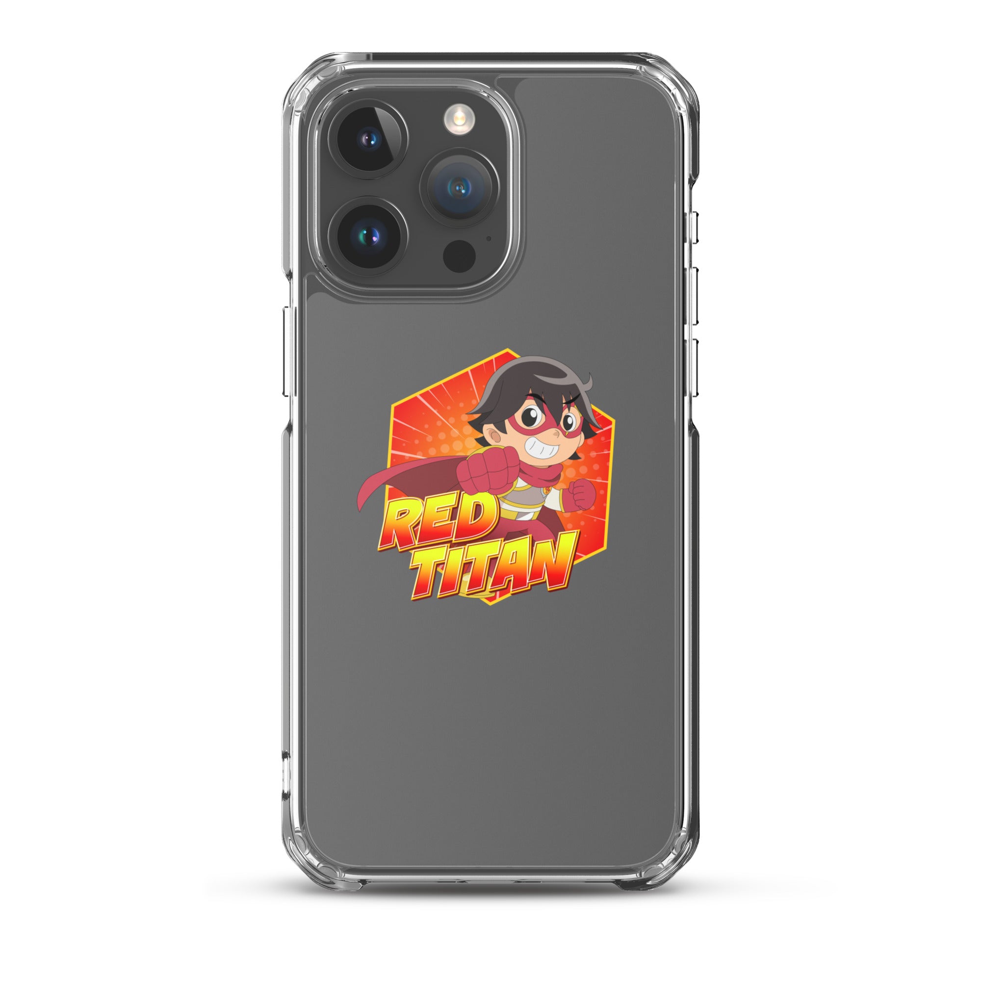 Ryan's World the Movie Red Titan Clear Case for iPhone®