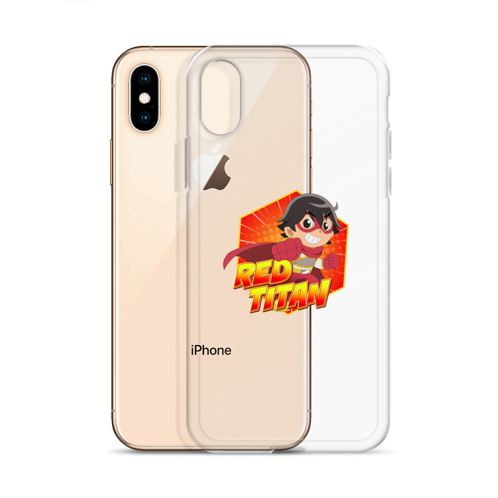 Ryan's World the Movie Red Titan Clear Case for iPhone®