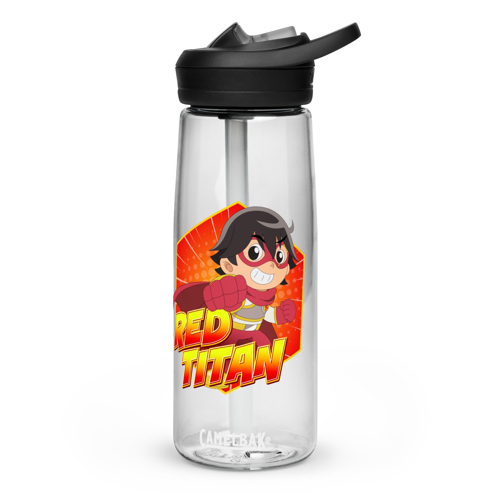 Ryan's World the Movie Red Titan Sports water bottle