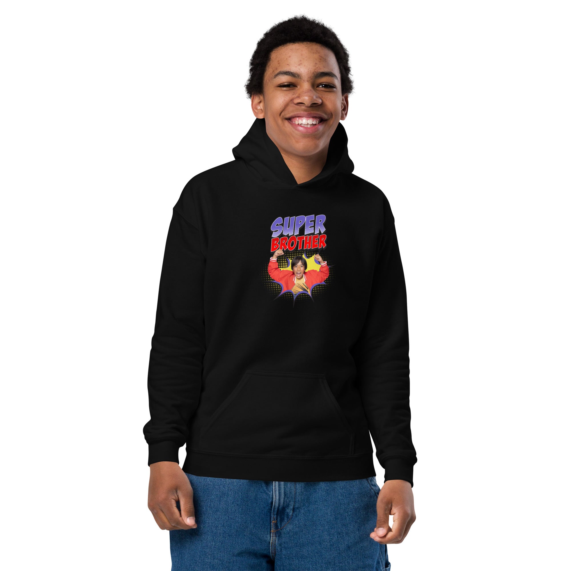 Ryan's World the Movie Super Brother Youth heavy blend hoodie