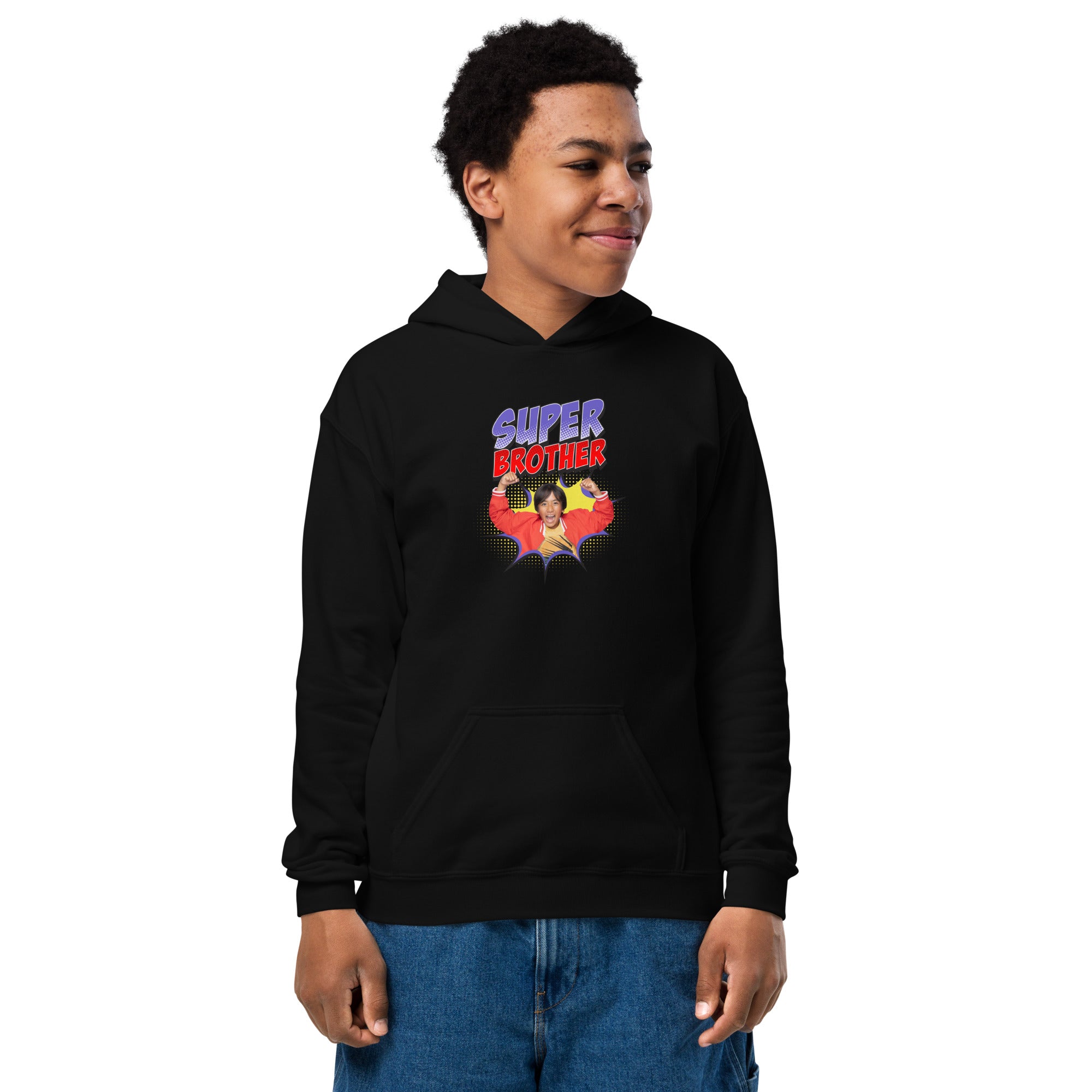 Ryan's World the Movie Super Brother Youth heavy blend hoodie