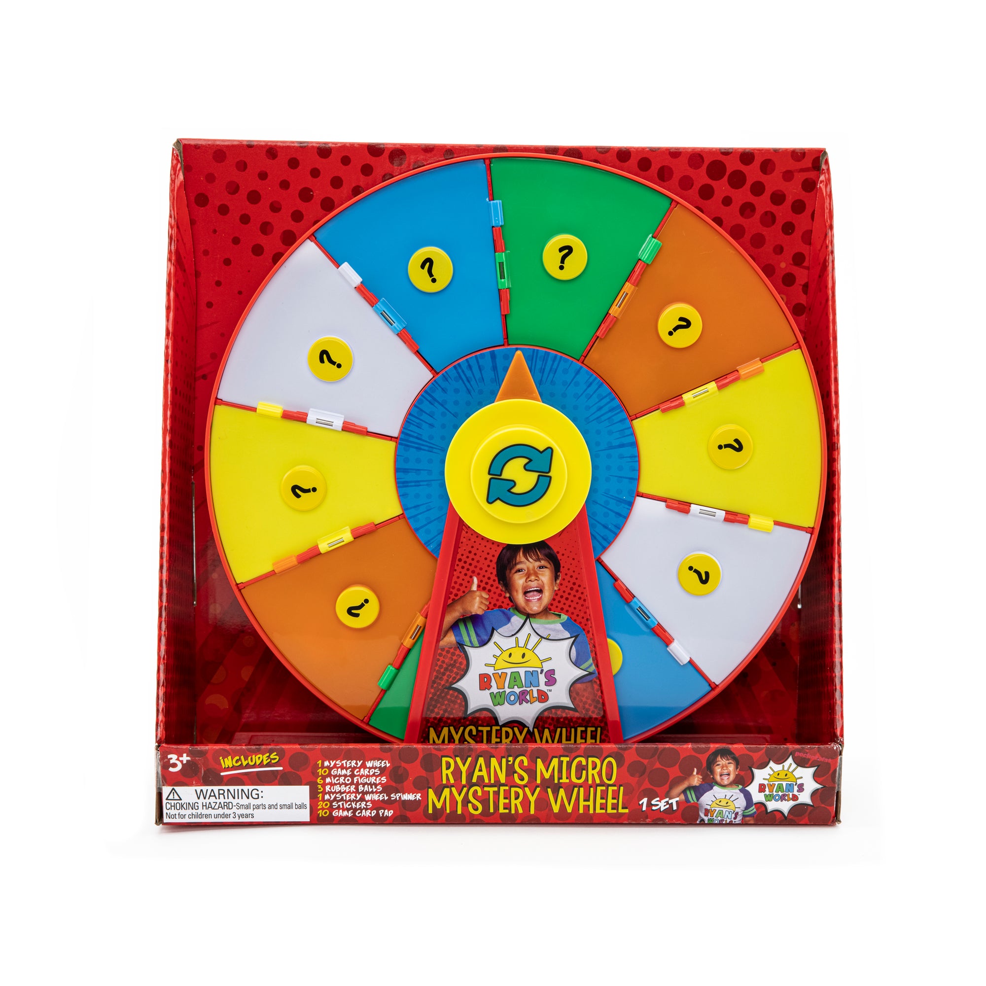 Ryan’s World Micro Mystery Wheel Front View