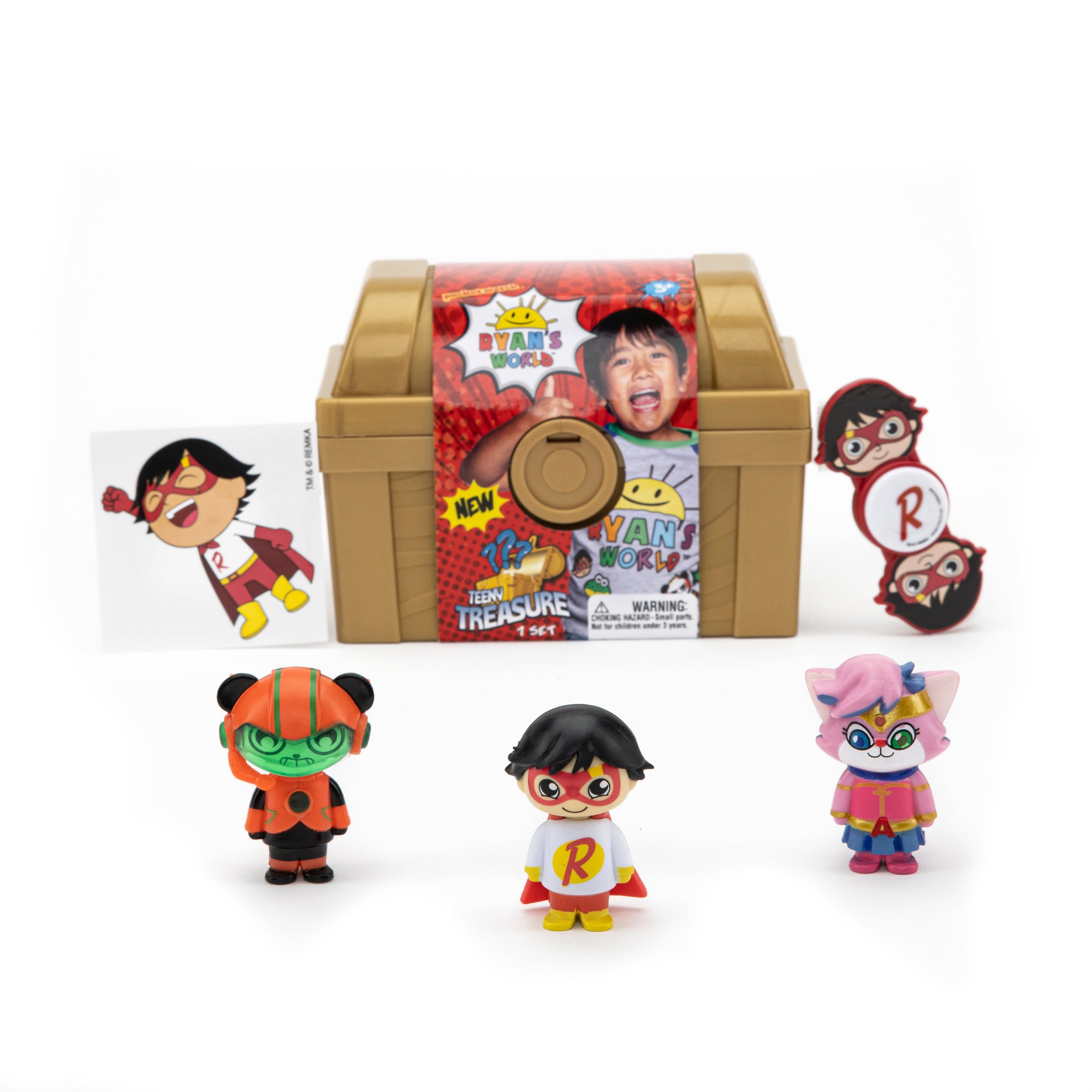 Ryan’s World Teeny Treasure Chest Full View Image