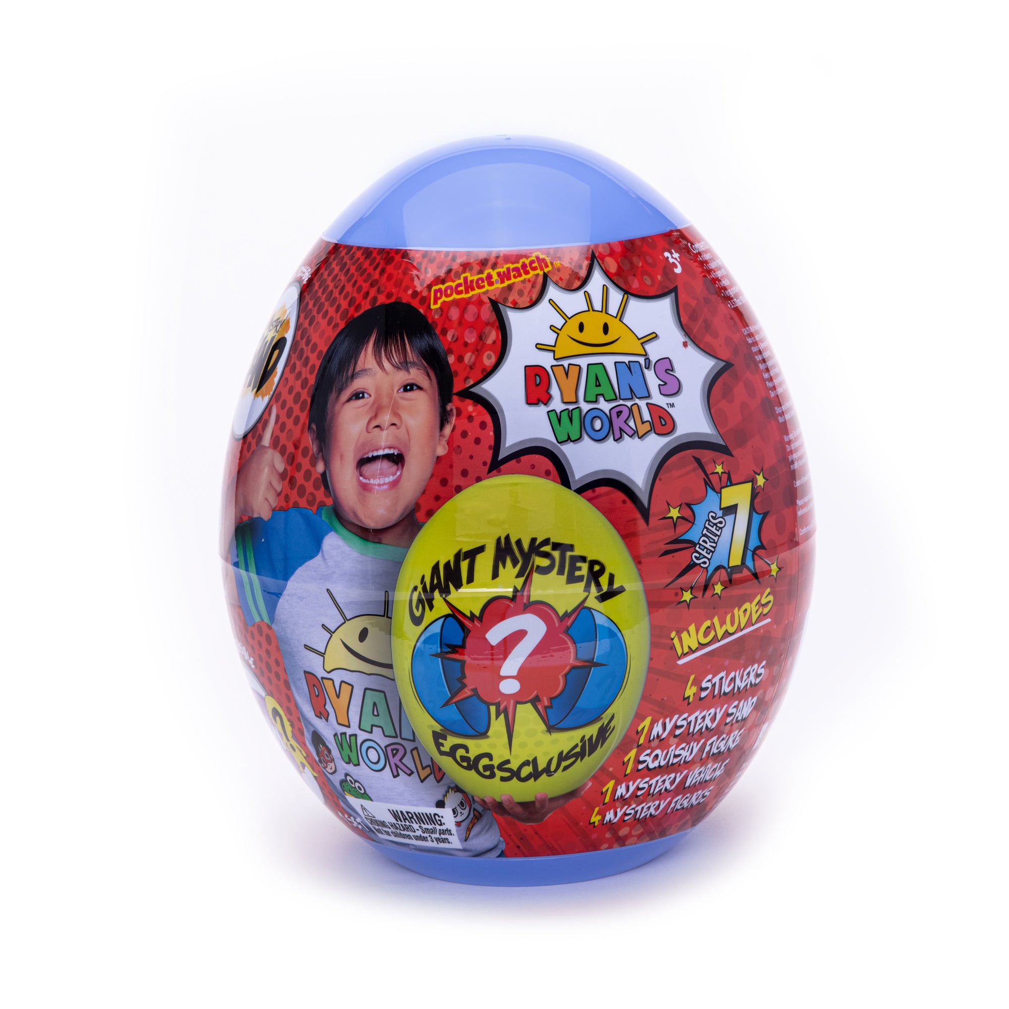 Ryan's World Giant Egg Series 7 Front View