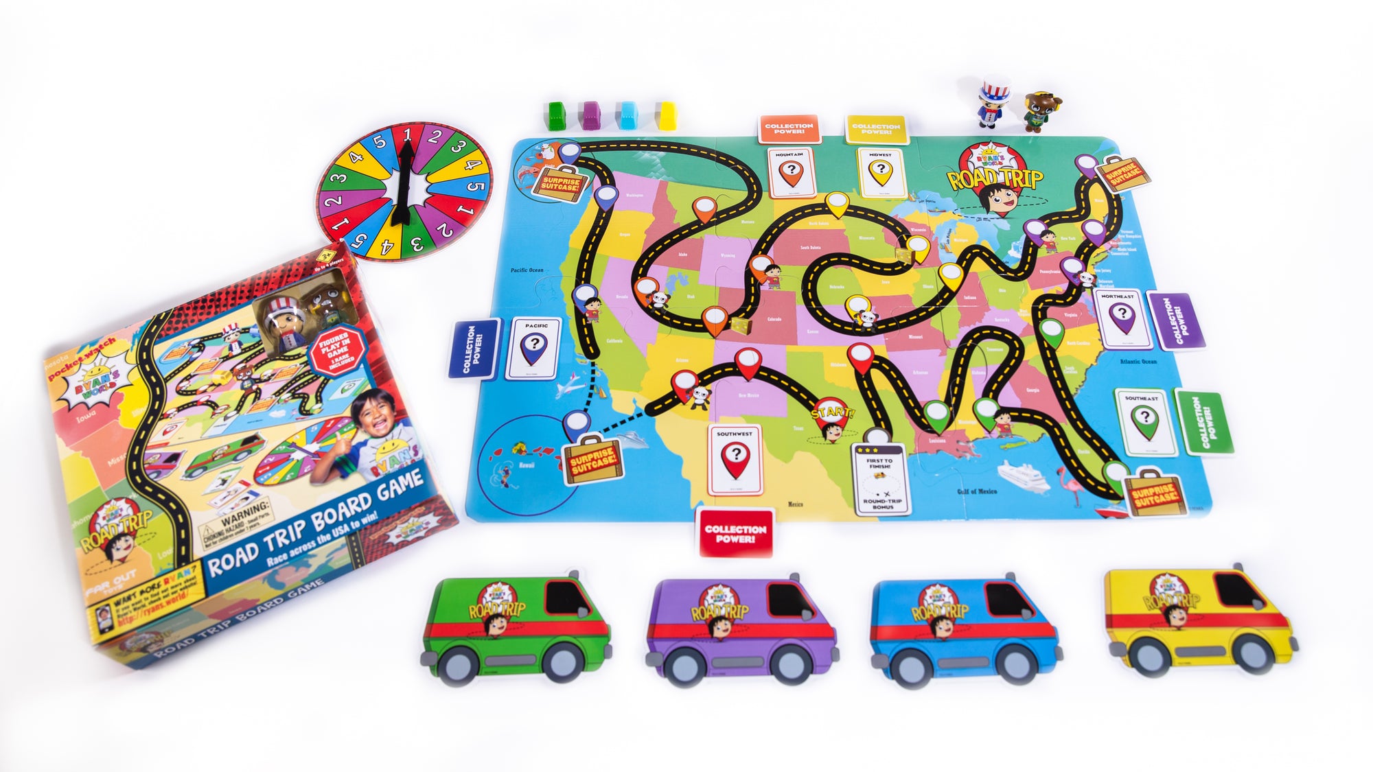 Ryan’s Road Trip Board Game