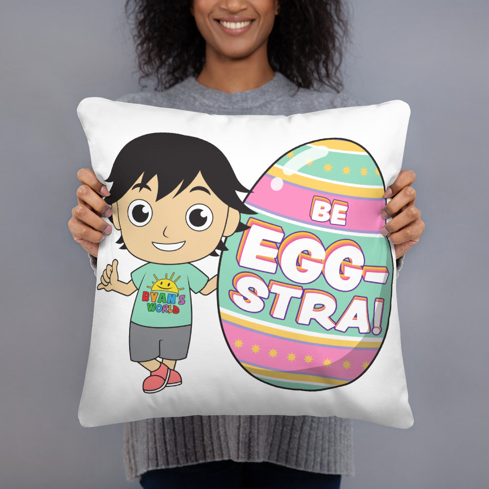 Ryan's World Be-Eggstra Pillow