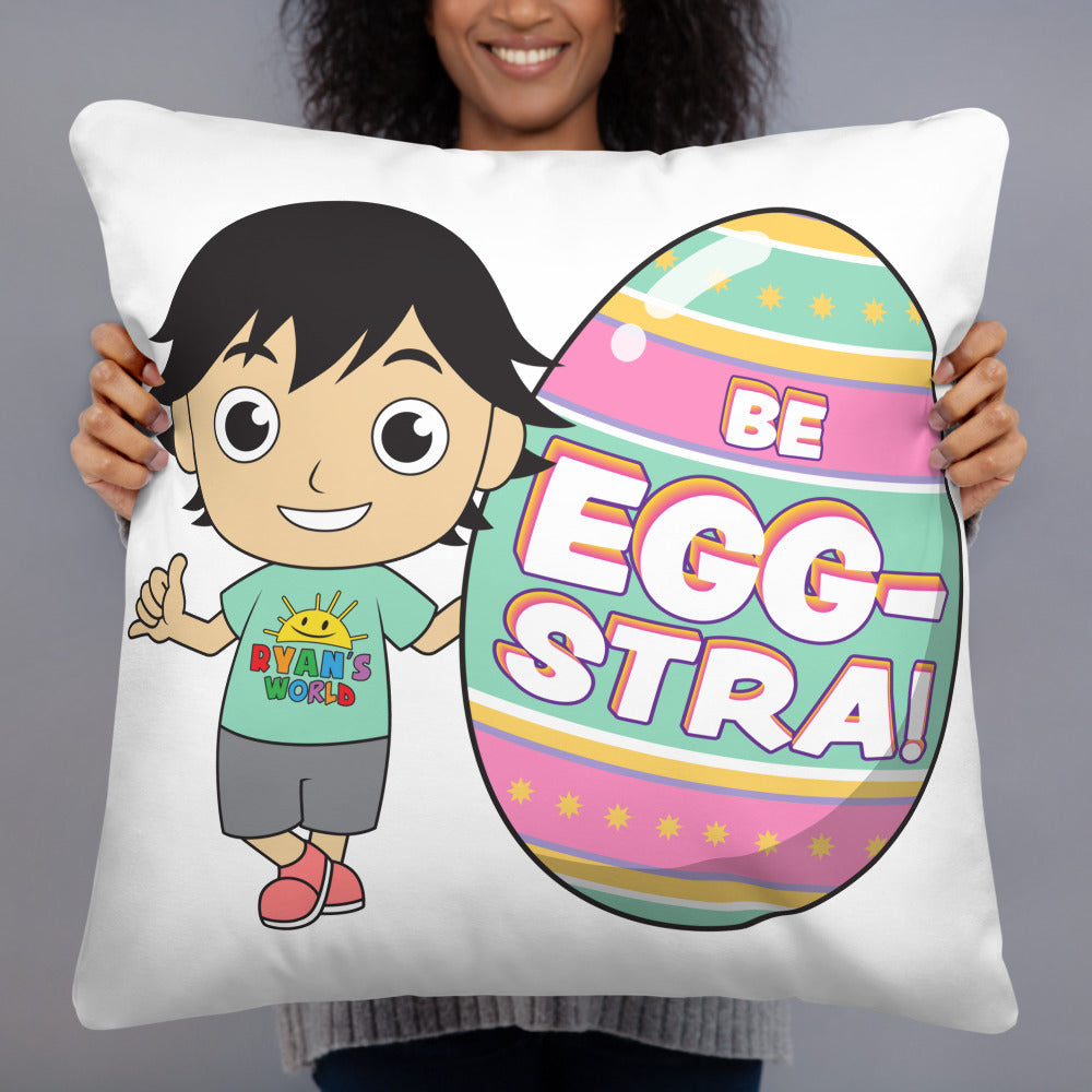 Ryan's World Be-Eggstra Pillow
