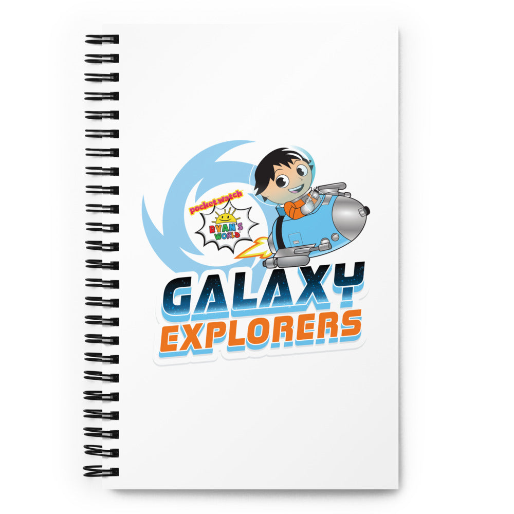 Galaxy Explorers Spiral Notebook