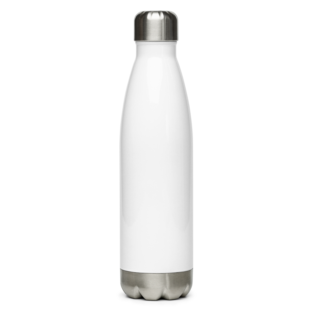 Columbia College Tritan Plastic Frosted Sport Water Bottle, Design-2 - White