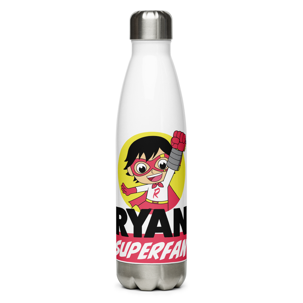 Ryan Super Fan Stainless Steel Water Bottle