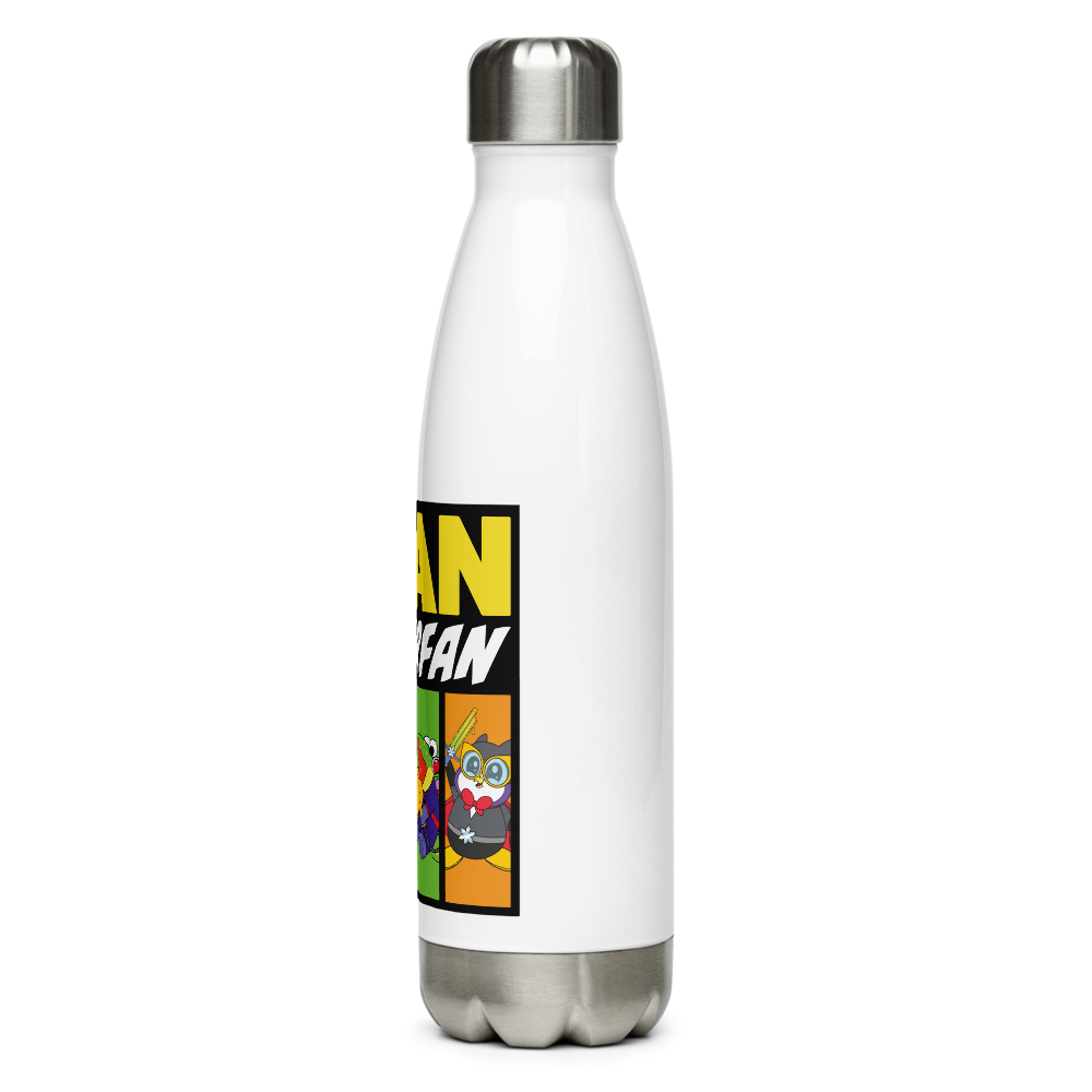 Super Fan Character Stainless Steel Water Bottle