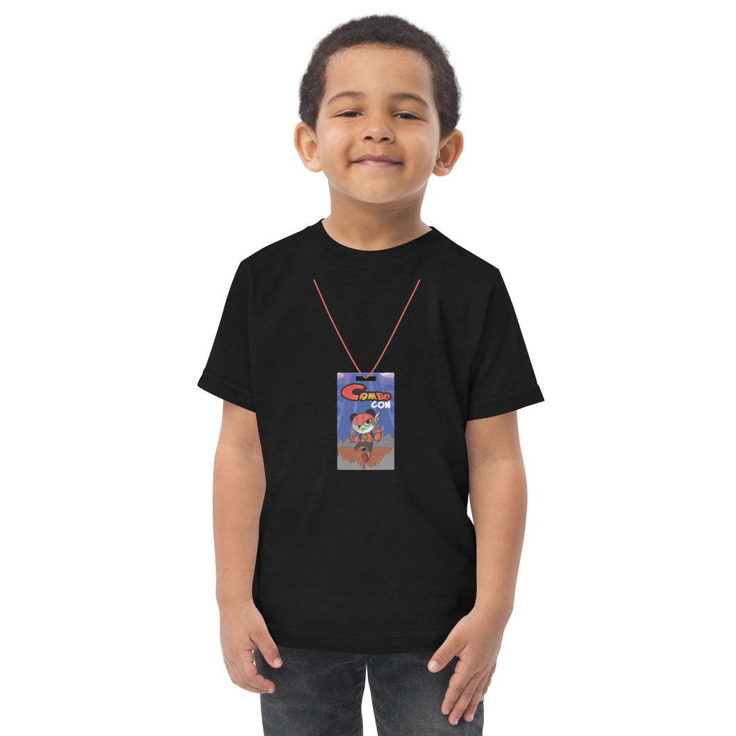 Combo Con Toddler T-shirt in Black