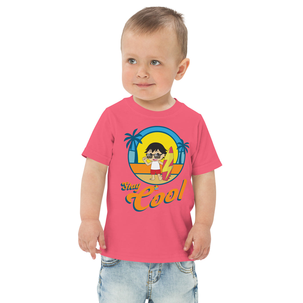 Hot Pink Ryan's World Toddler Stay Cool T-shirt