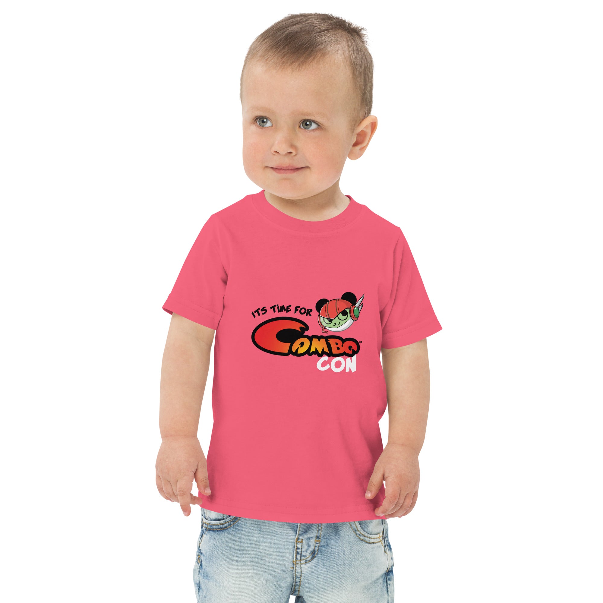 It's Time for Combo Con Toddler T-shirt Hot Pink